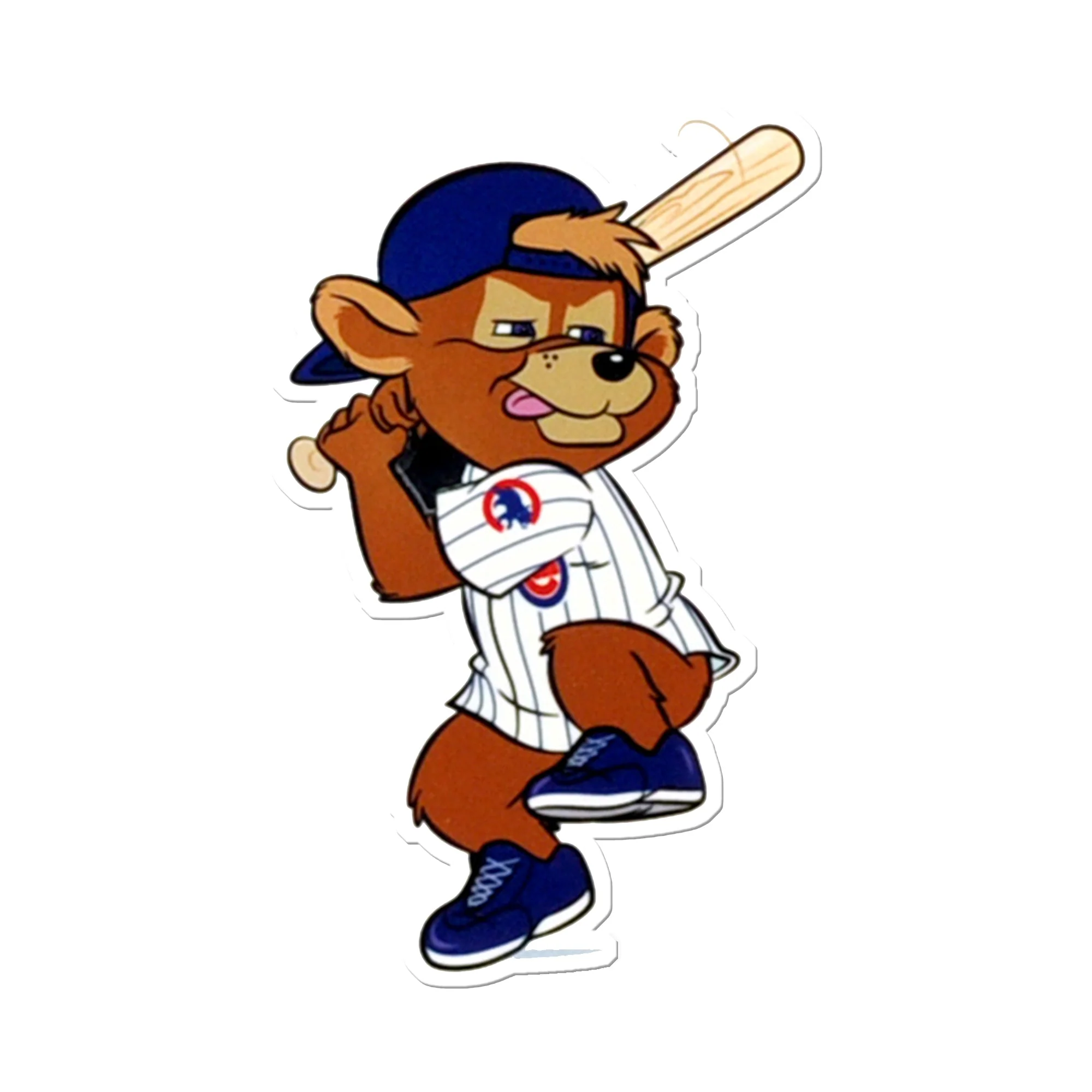 Chicago Cubs - Clark Batting Steel Super Magnet