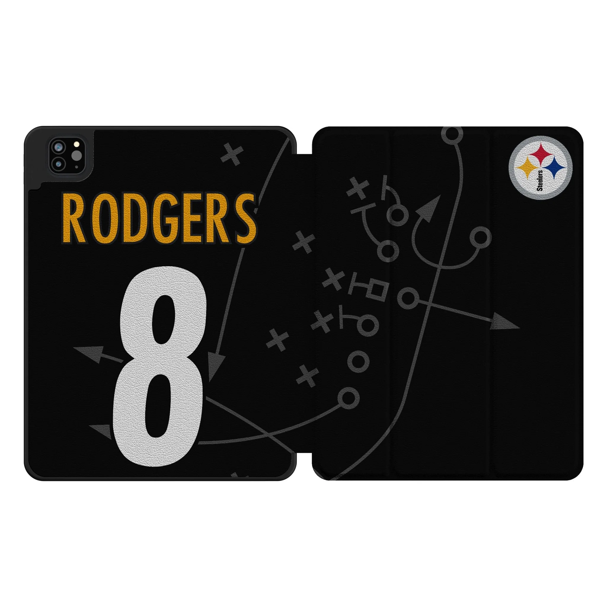 Aaron Rodgers Pittsburgh Steelers 8 Game Tactic Tablet Case for Apple iPad
