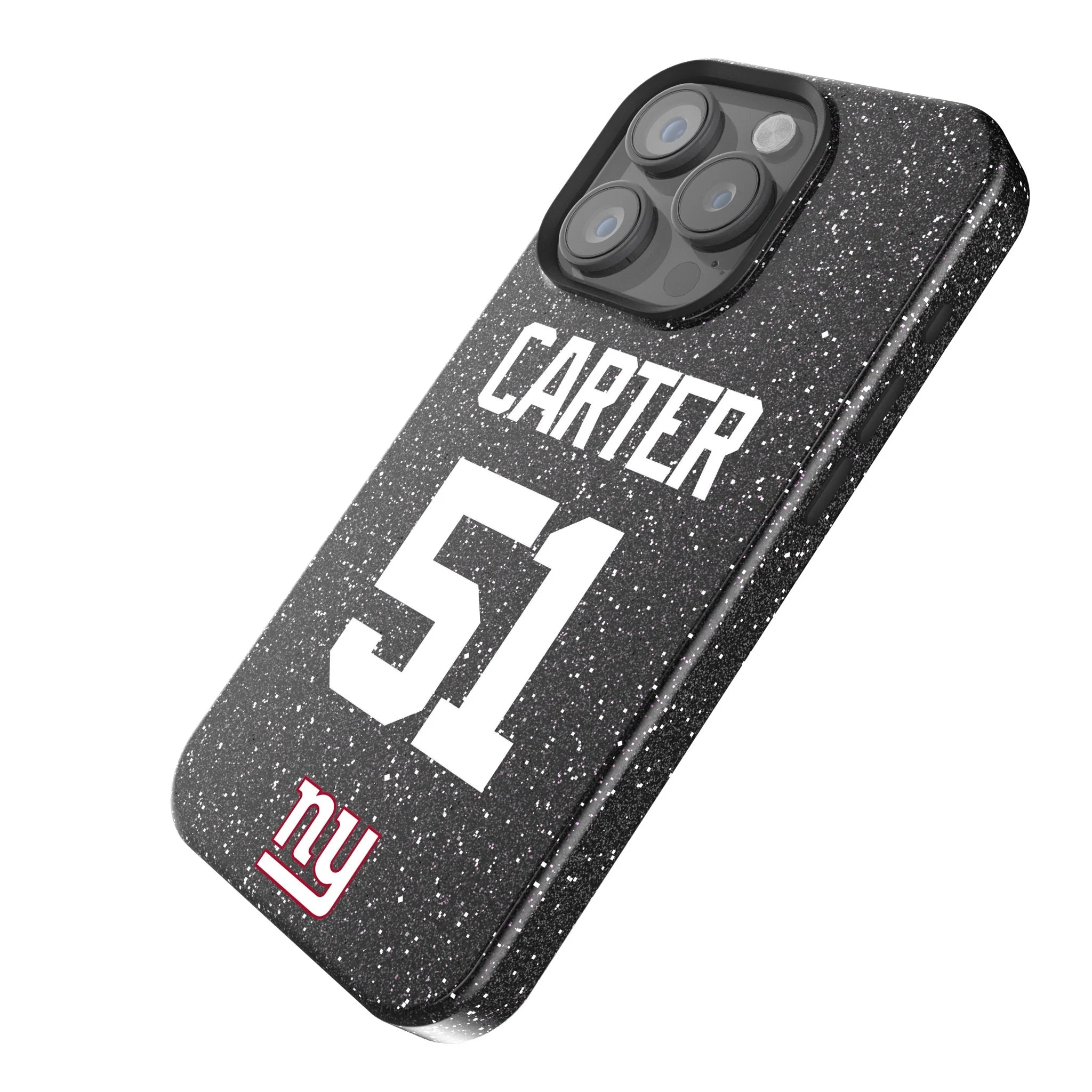 Abdul Carter New York Giants 51 Game Tactic Bling Phone Case for Apple iPhone - Image 2
