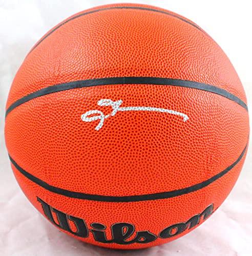 Allen Iverson Autographed Official NBA Wilson Basketball-JSA W Silver