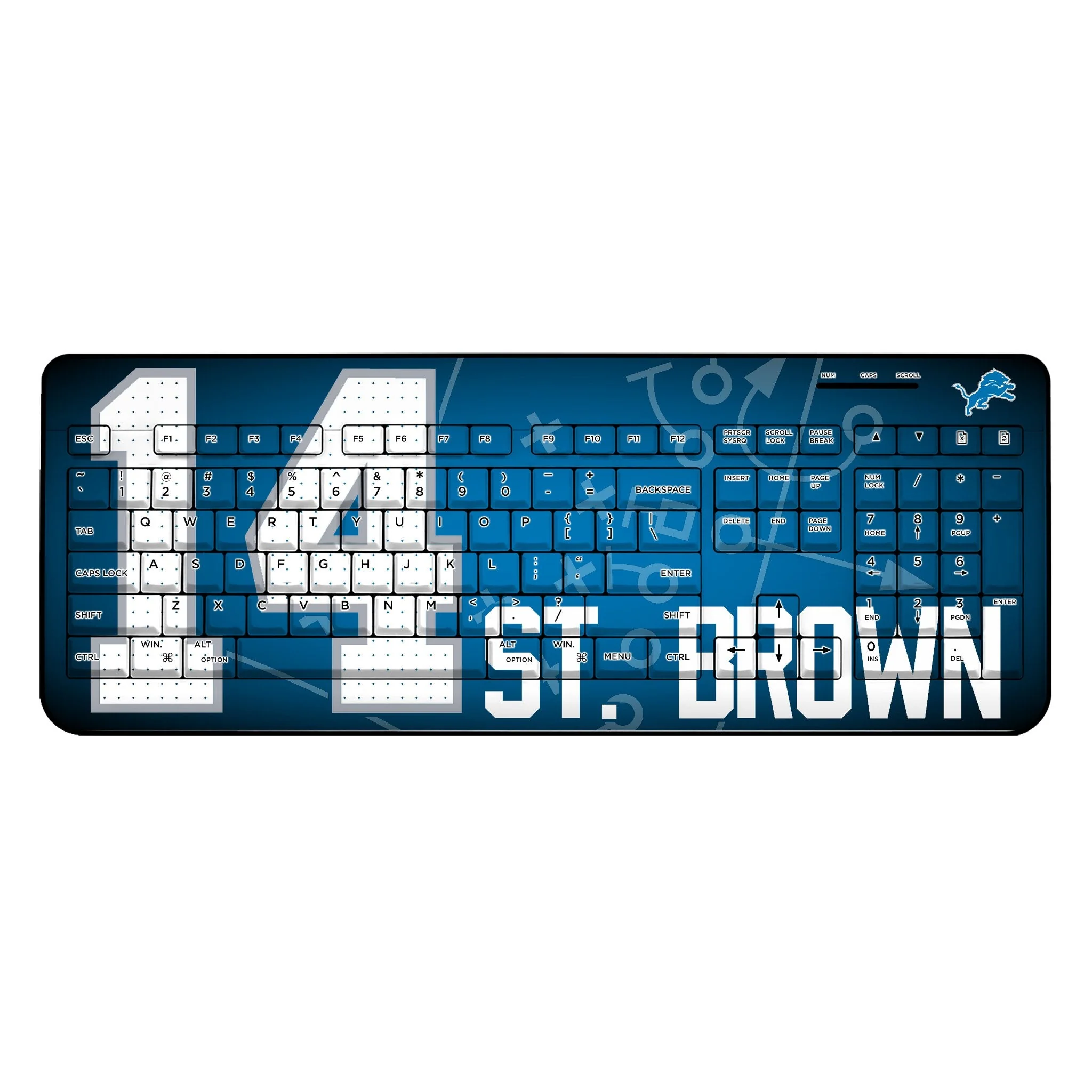 Amon-Ra St. Brown Detroit Lions 14 Ready Wireless USB Keyboard