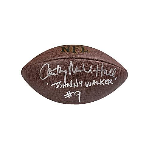 Anthony Michael Hall"Johnny Walker" Autographed Wilson Football - BAS COA