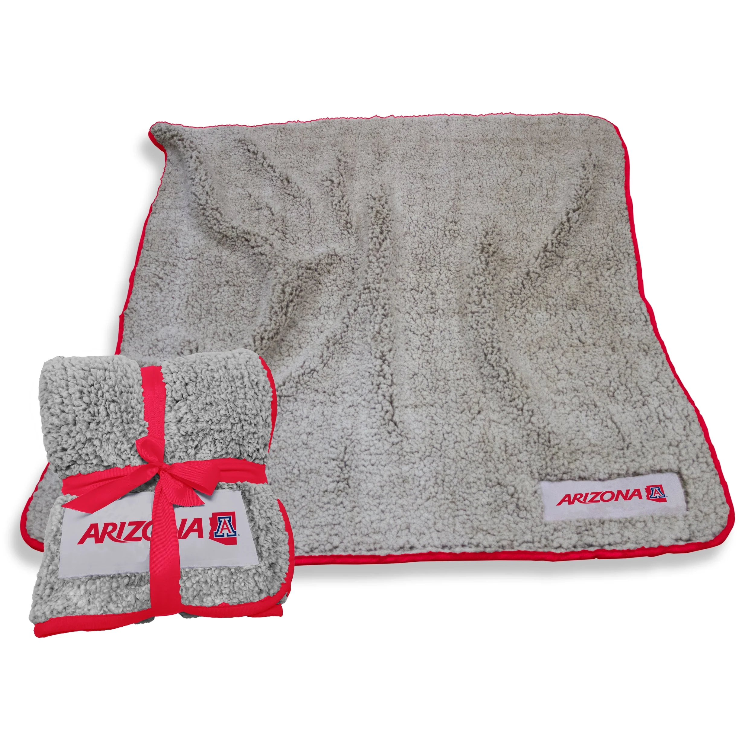 Arizona Wildcats Red Trim Frosty Fleece