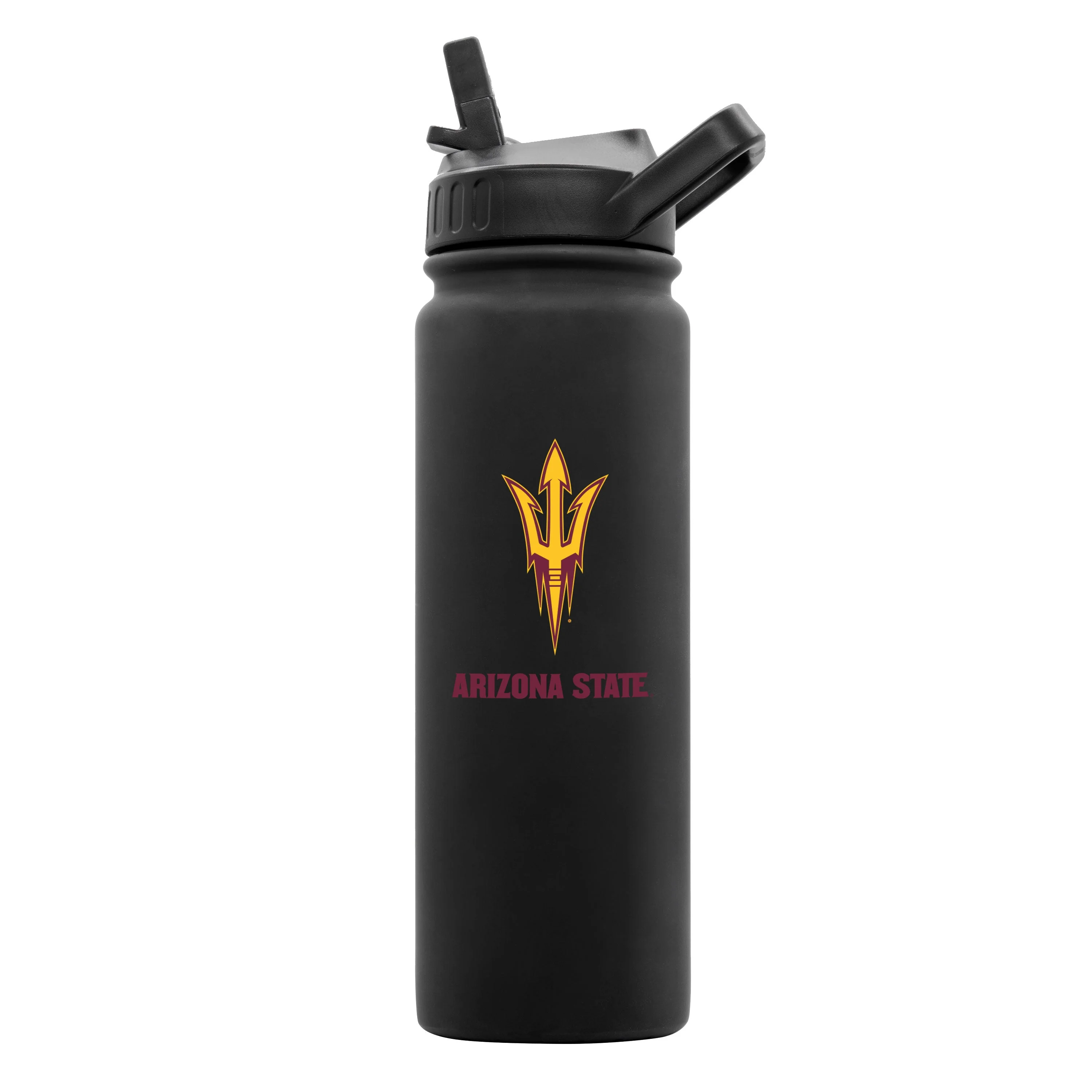 Arizona State Sun Devils 24oz Black Soft Touch Bottle