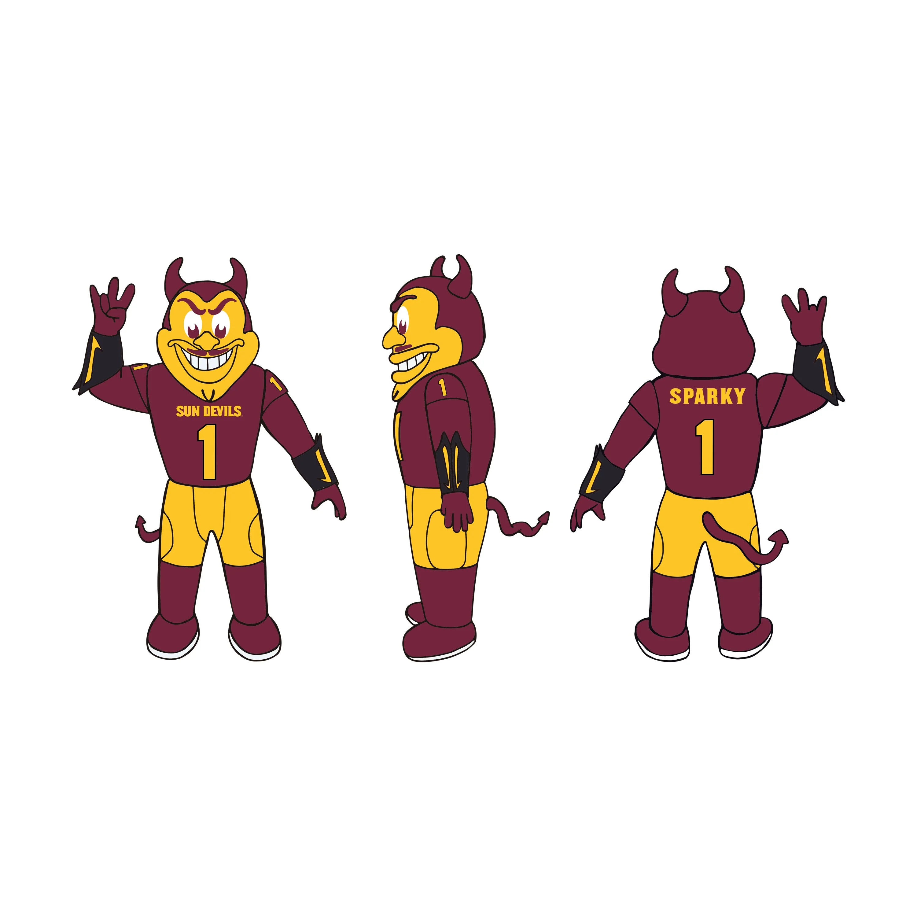 Arizona State Sun Devils Sun Devils 7ft Yard Inflatable Mascot