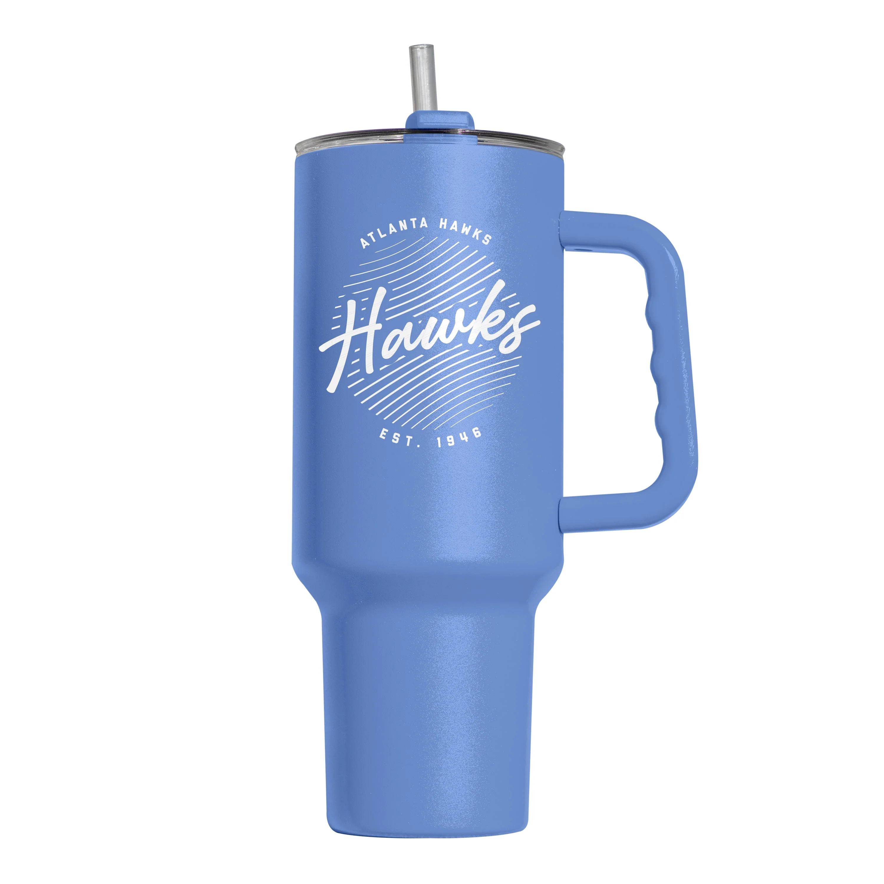 Atlanta Hawks 40oz Retro Script Powder Coat Tumbler - Image 2