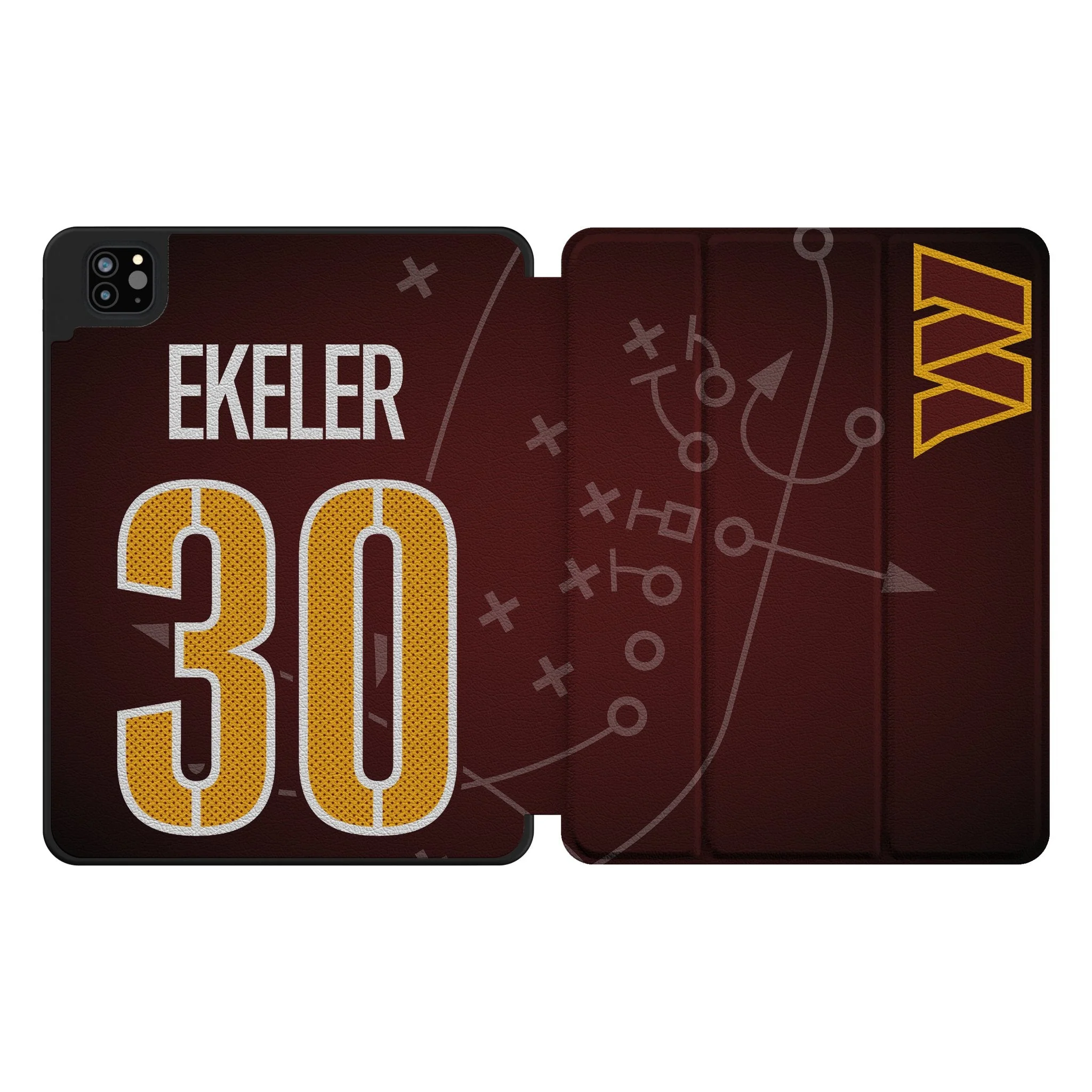 Austin Ekeler Washington Commanders 30 Ready Tablet Case for Apple iPad