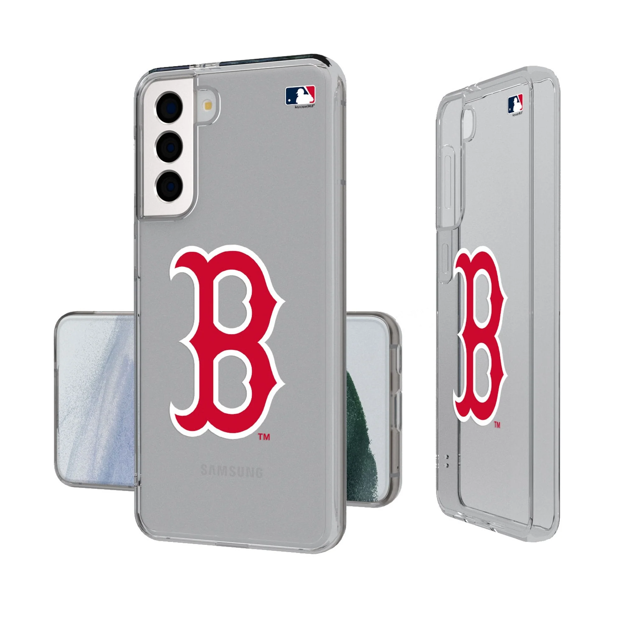 Boston Red Sox Insignia Clear Phone Case