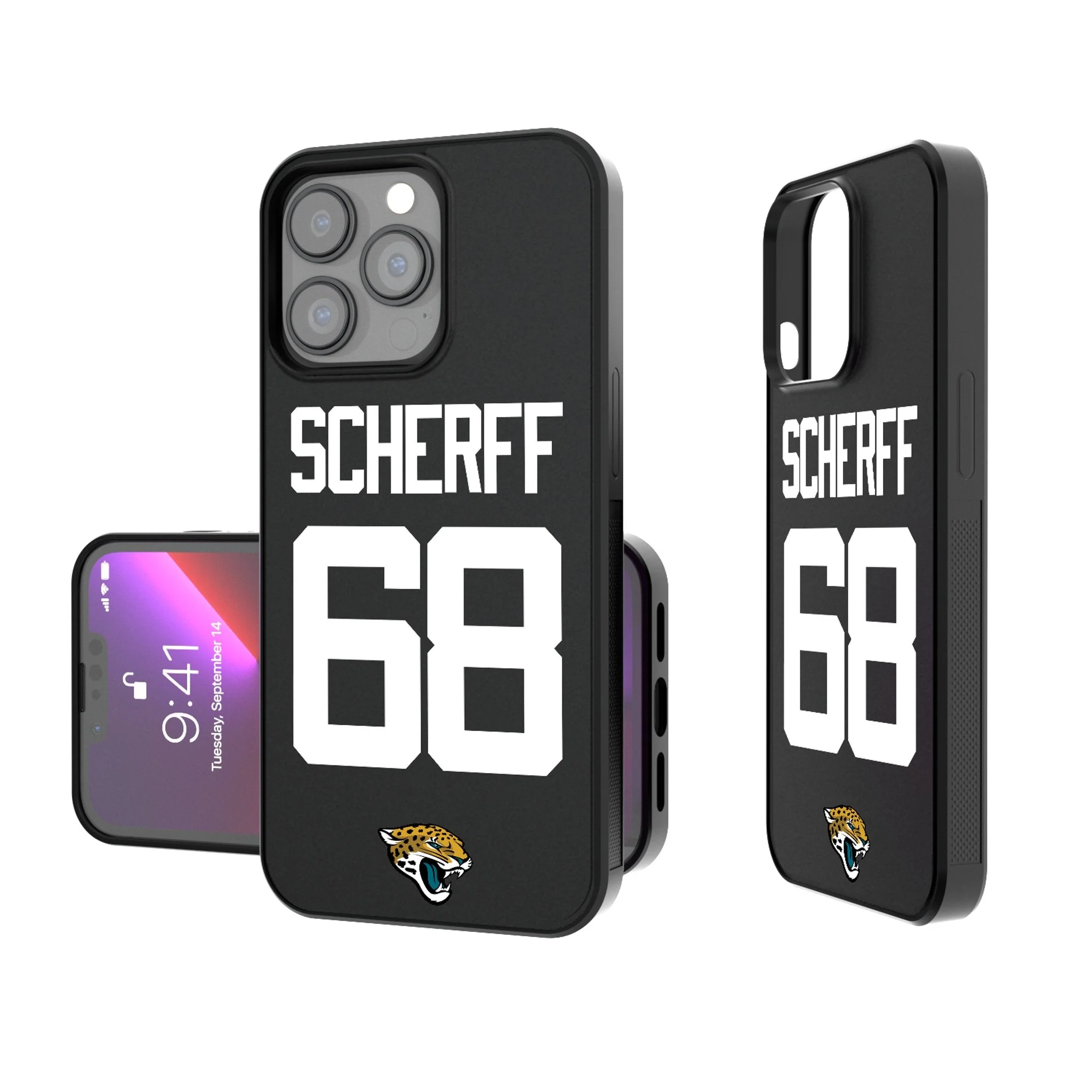 Brandon Scherff Jacksonville Jaguars 68 Ready Bump Phone Case