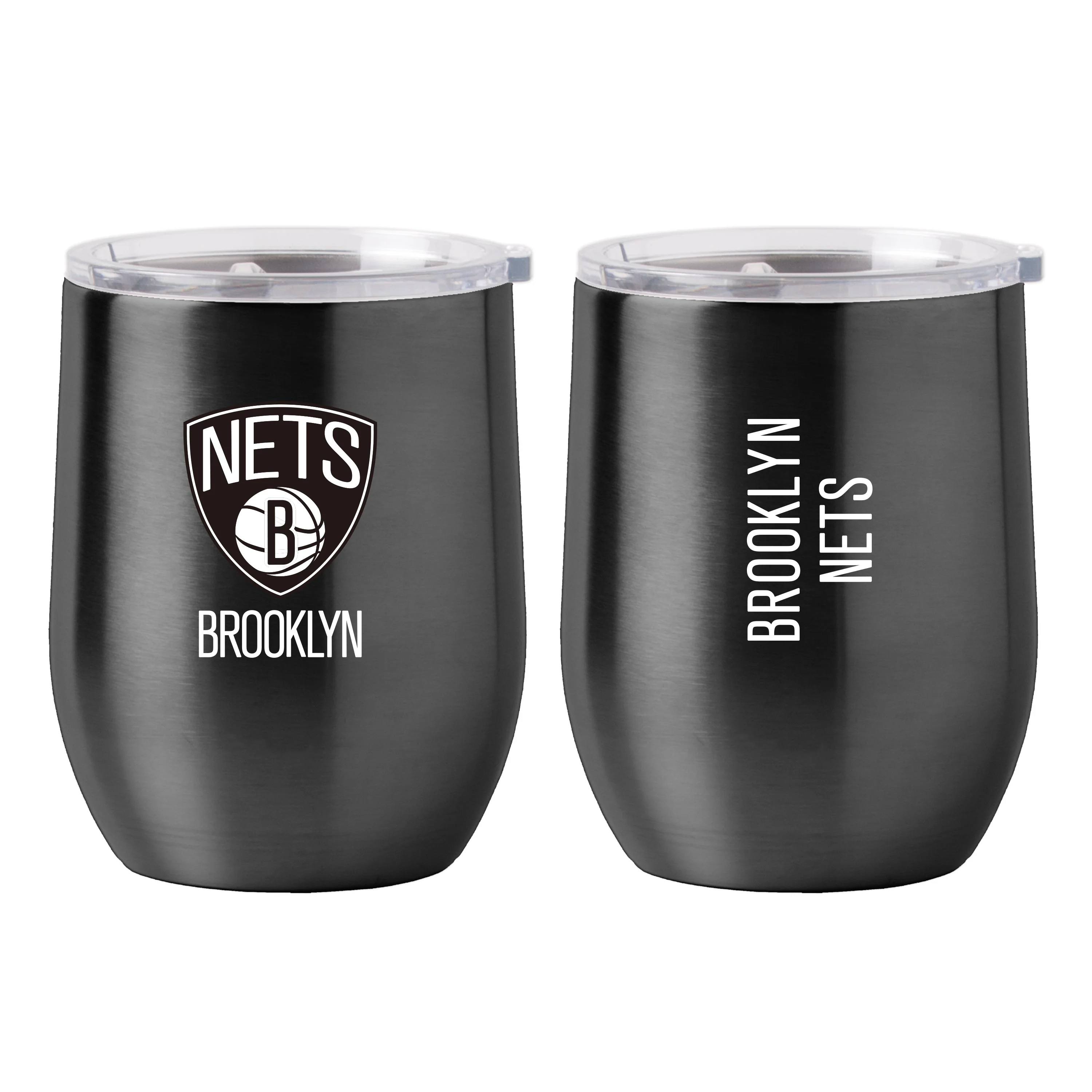 Brooklyn Nets 16oz Gameday Stainless Curved Beverage