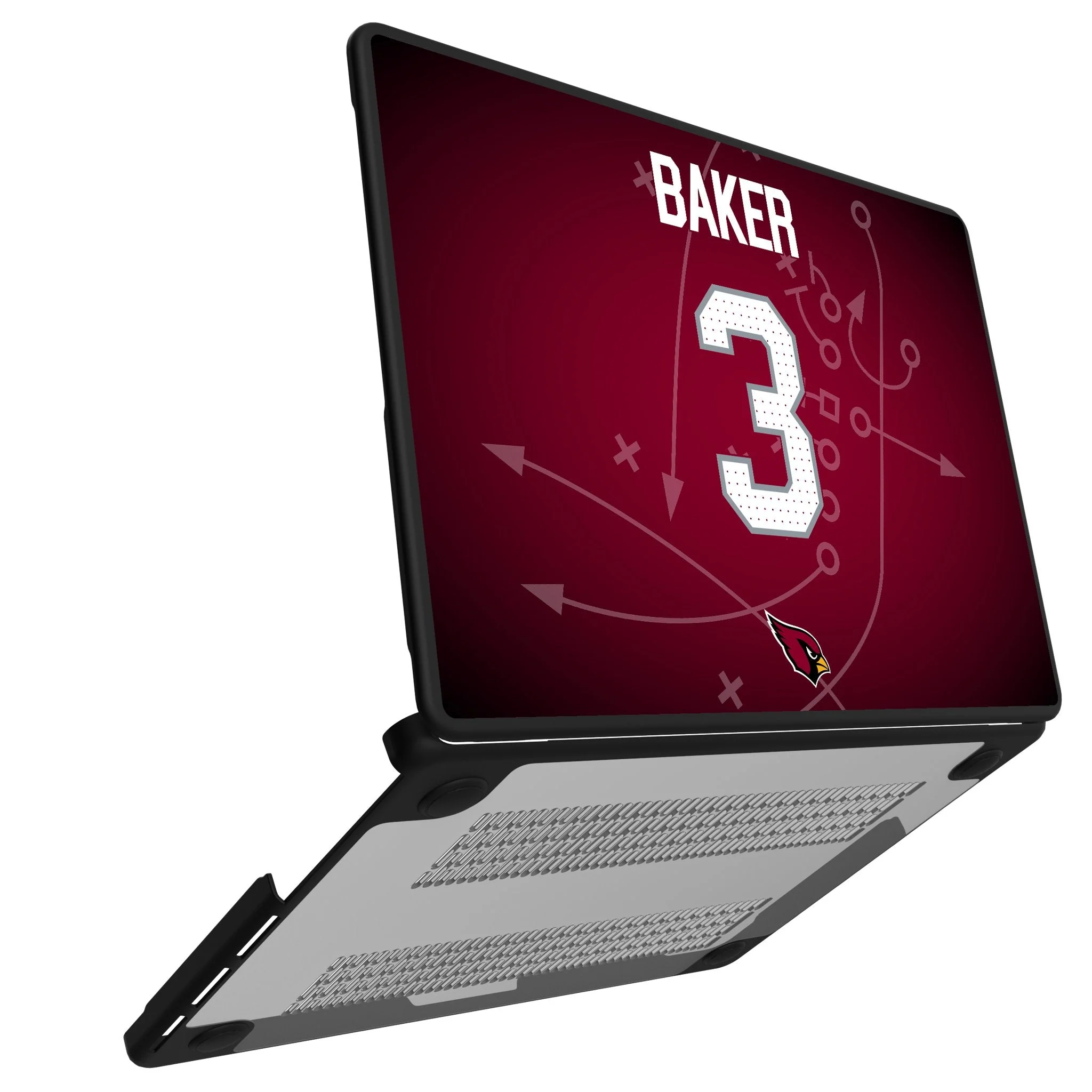 Budda Baker Arizona Cardinals 3 Game Tactic Laptop Case for Apple MacBook - Image 2