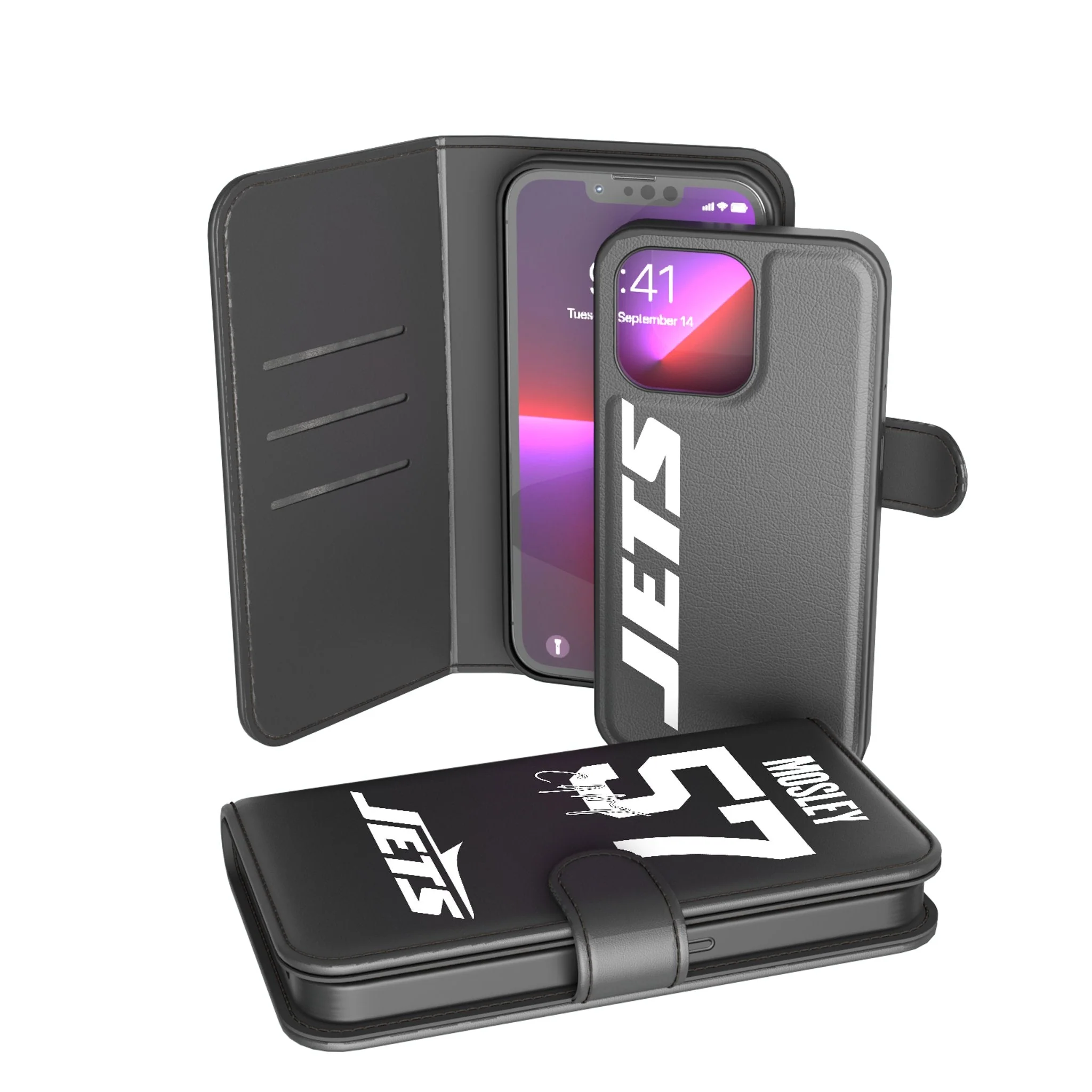 C.J. Mosley New York Jets 57 Ready Wallet Phone Case