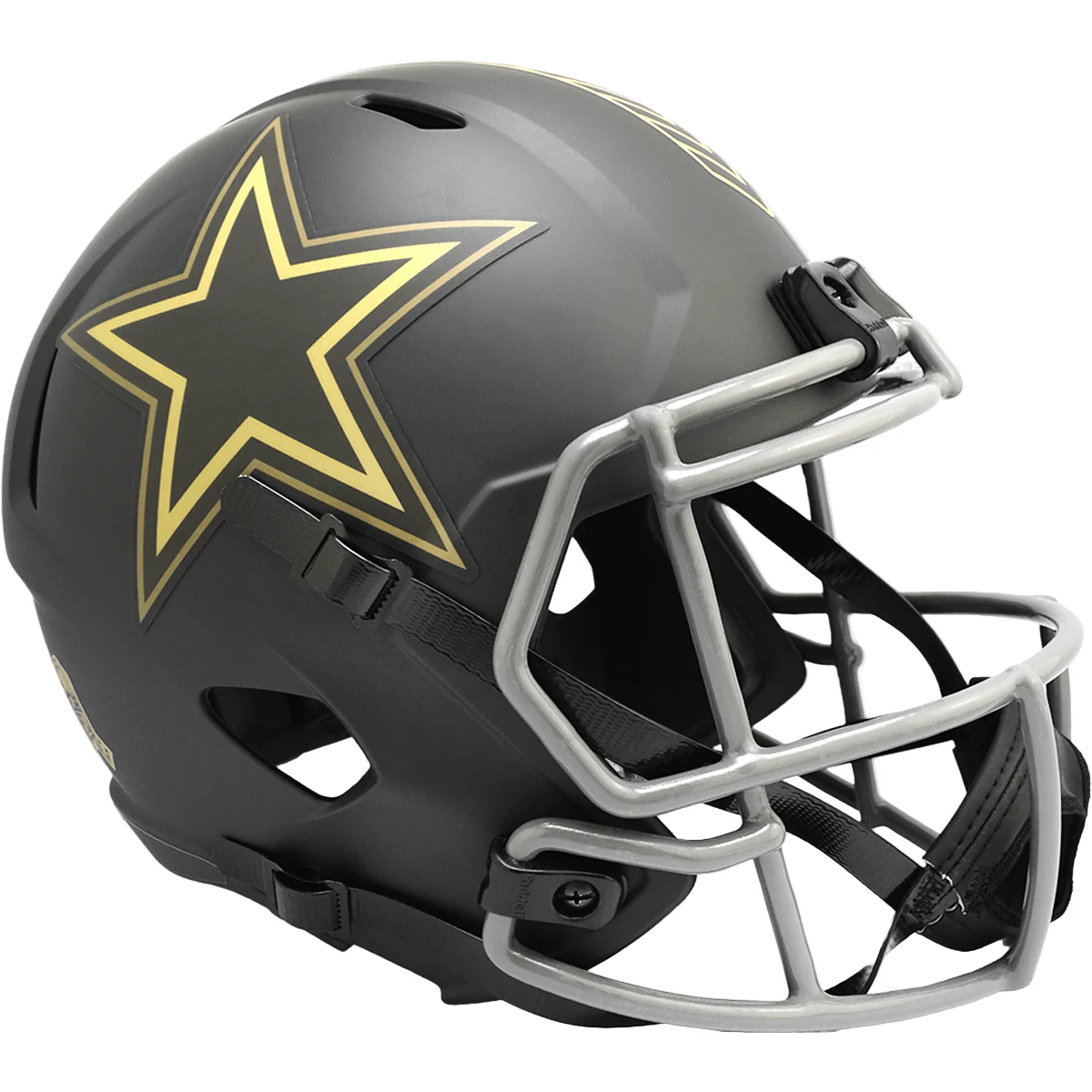Dallas Cowboys 2025 Salute To Service Riddell NFL Speed Replica Helmet