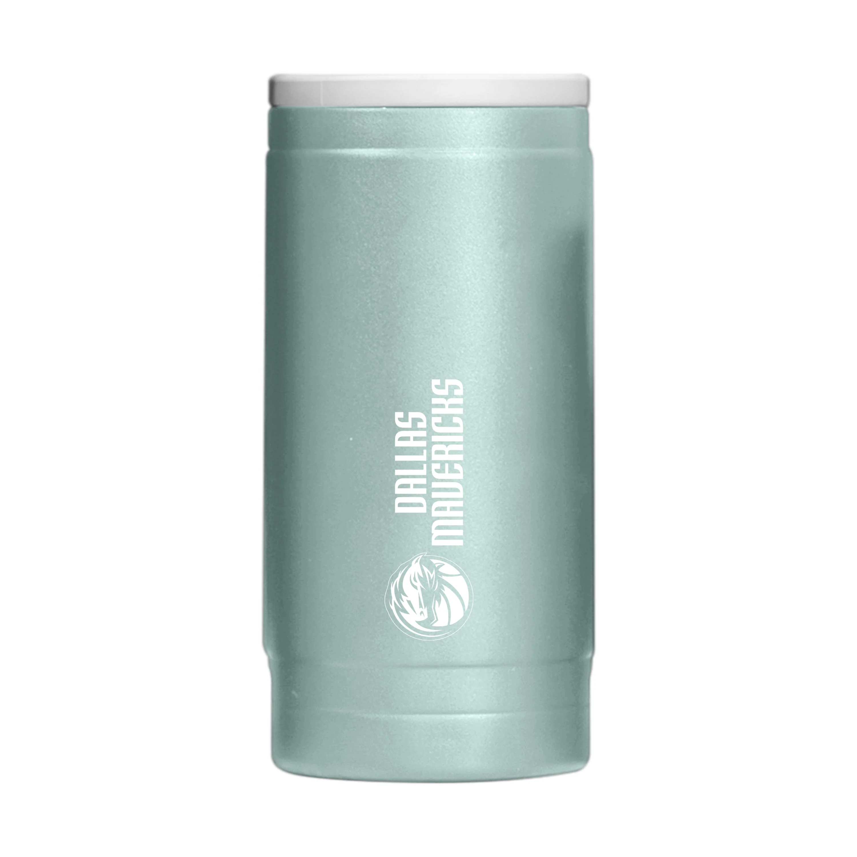 Dallas Mavericks  Vertical Powder Coat Slim Can Coolie - Image 2