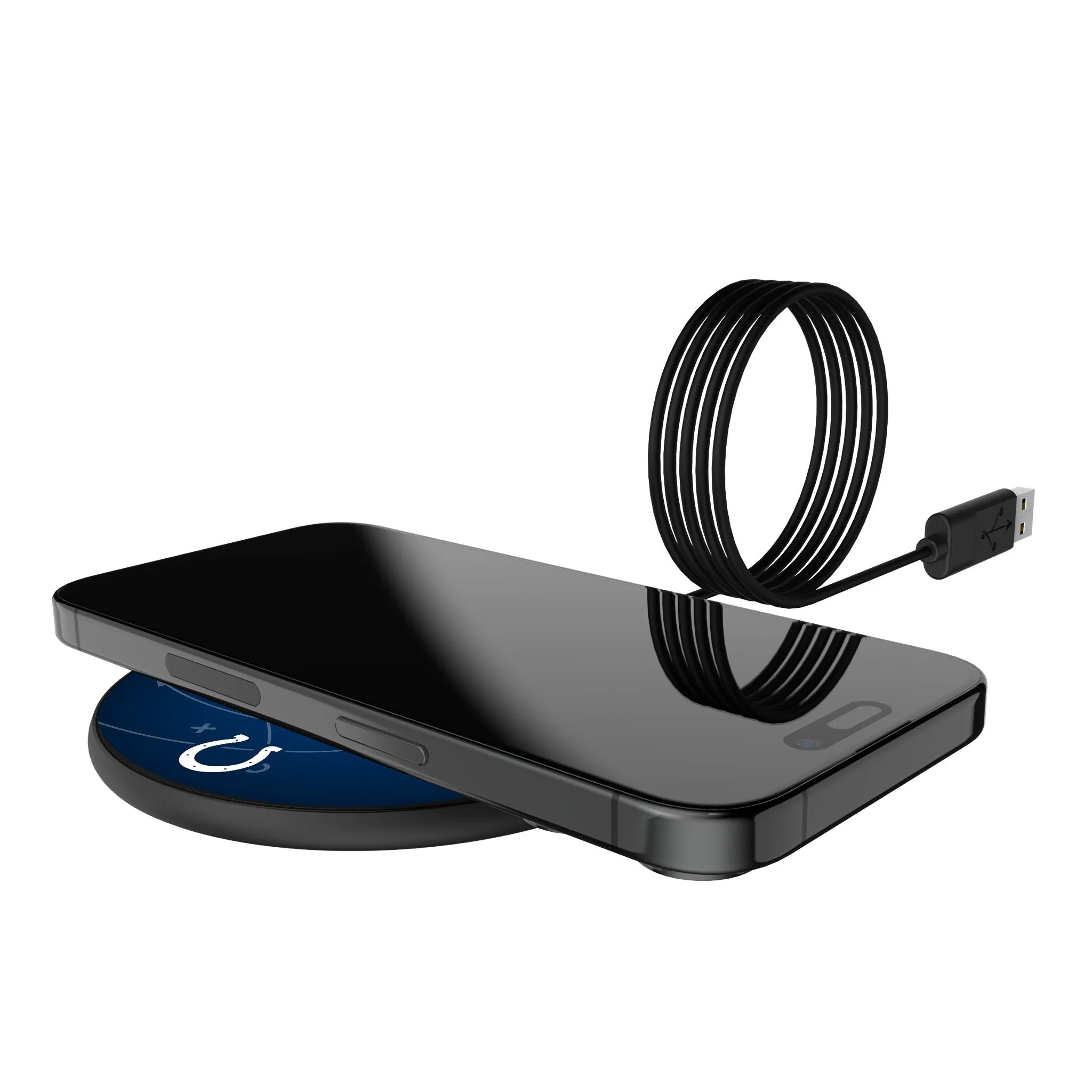 Daniel Jones Indianapolis Colts 17 Game Tactic 15-Watt Wireless Charger - Image 5