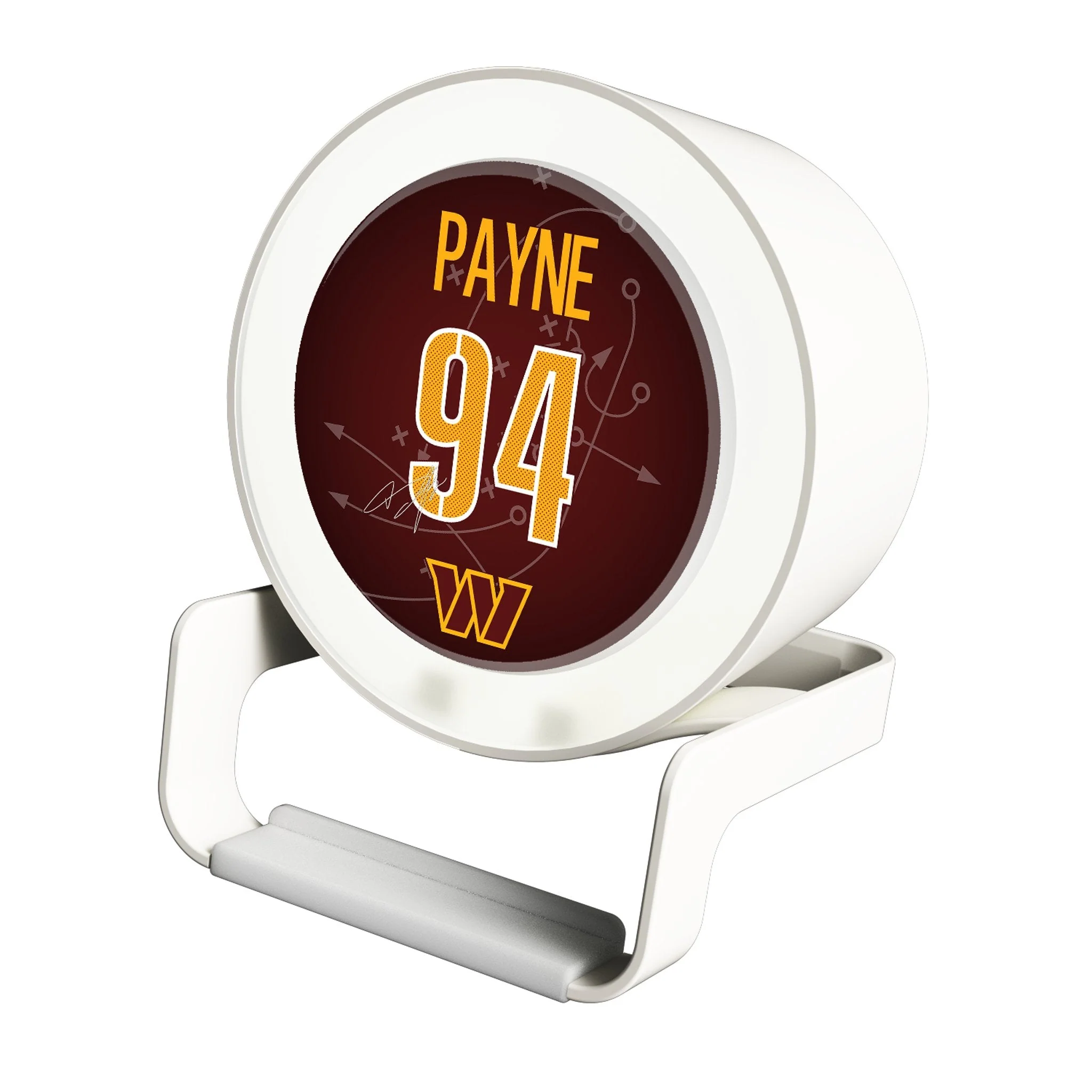 Daron Payne Washington Commanders 94 Ready Night Light Charger and Bluetooth Speaker
