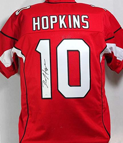 DeAndre Hopkins Autographed Red Pro Style Jersey - JSA W 1