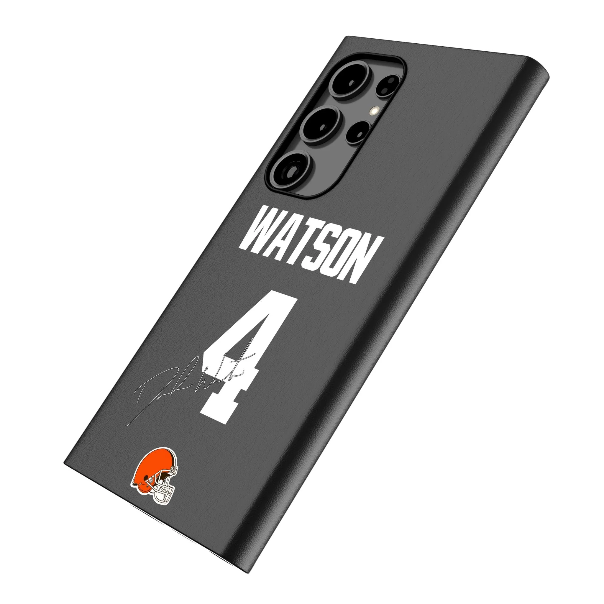Deshaun Watson Cleveland Browns 4 Ready MagSafe Compatible Phone Case for Samsung Galaxy - Image 2