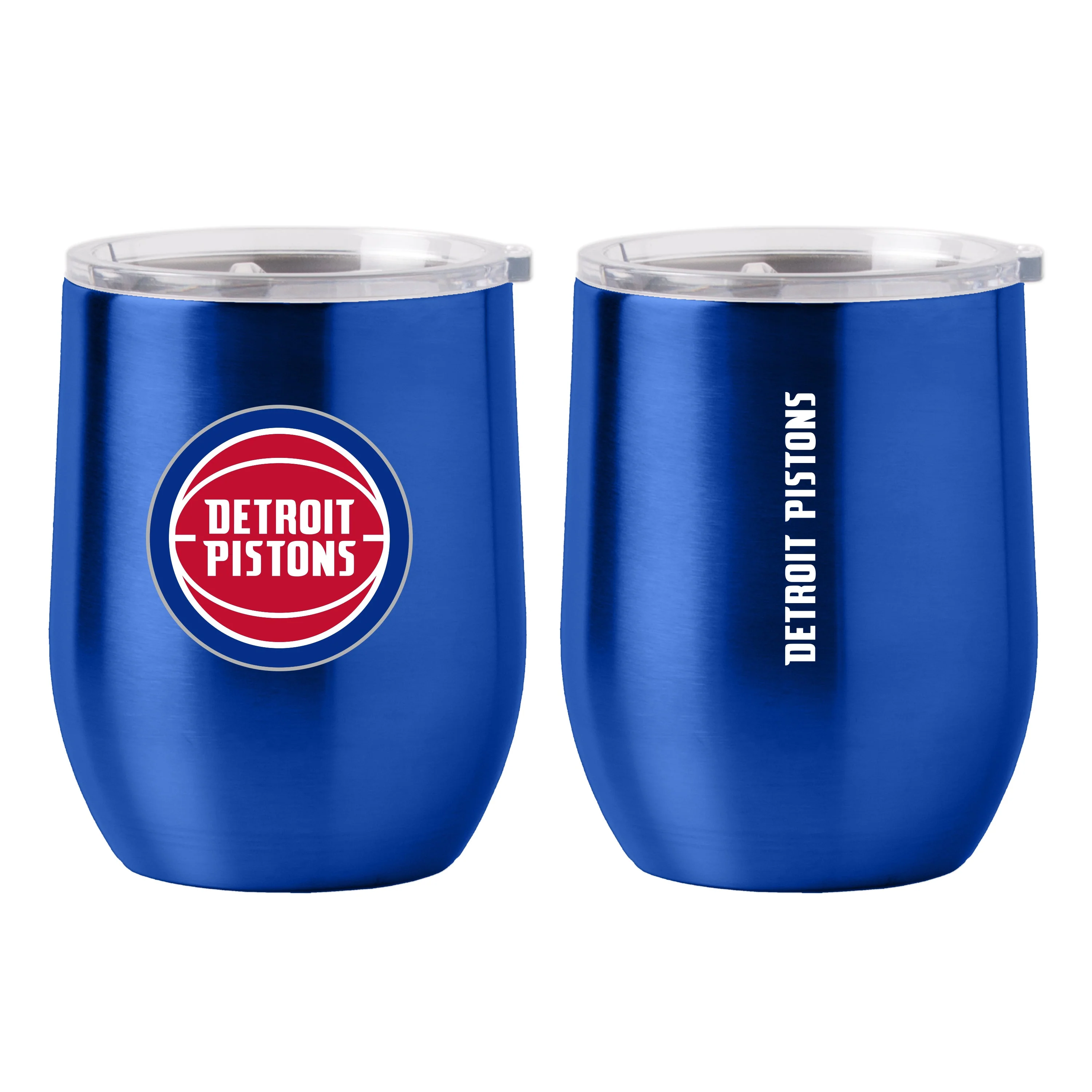 Detroit Pistons 16oz Gameday Stainless Curved Beverage