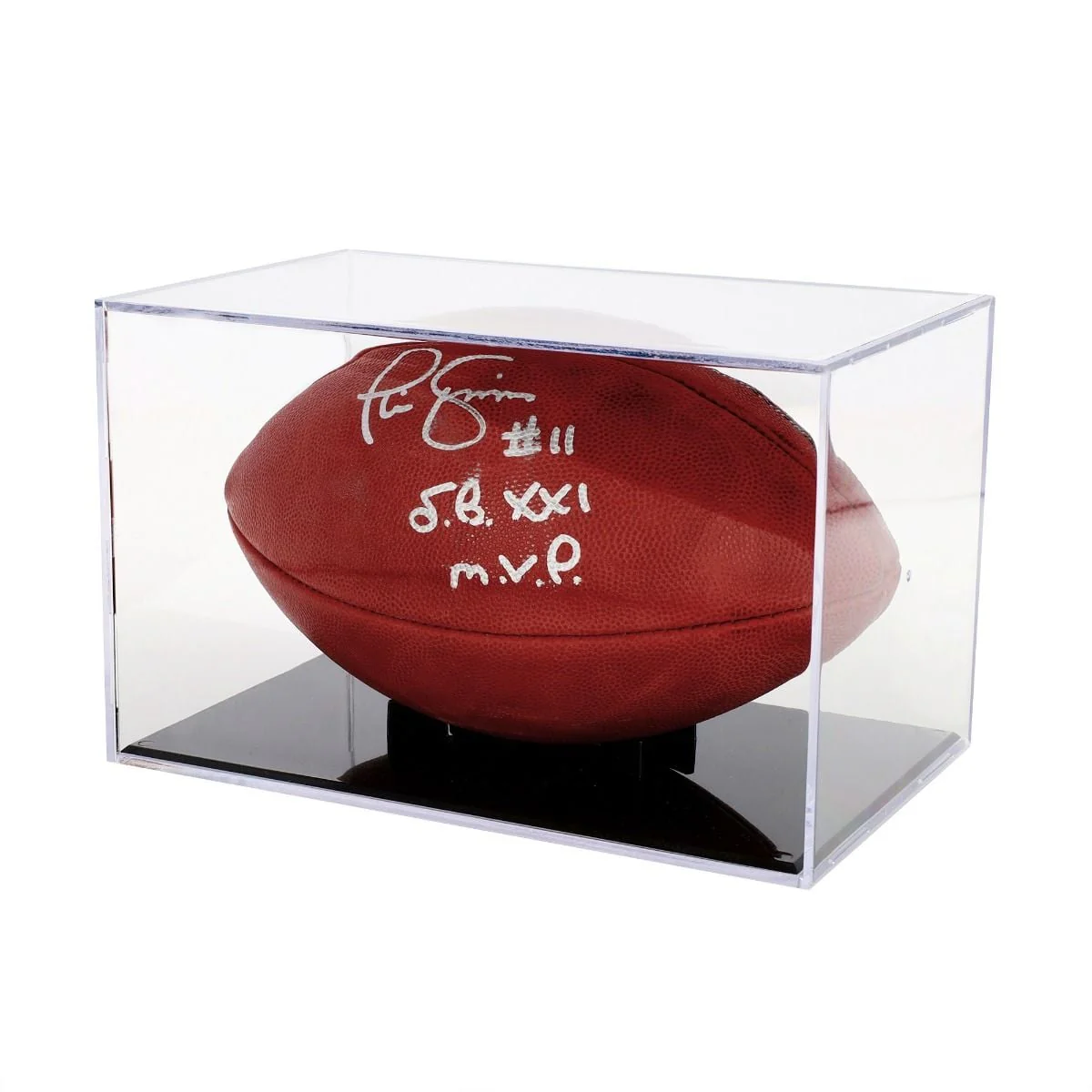 Display Case UV Protection Football Case