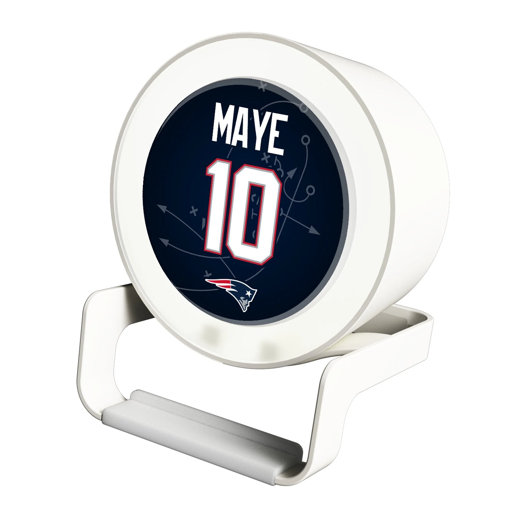 Drake Maye New England Patriots 10 Ready Night Light Charger and Bluetooth Speaker