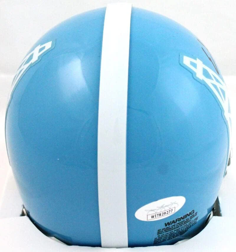 Earl Campbell Autographed Houston Oilers 60-62 TB Mini Helmet W/HOF- JSA W *Blk - Image 2