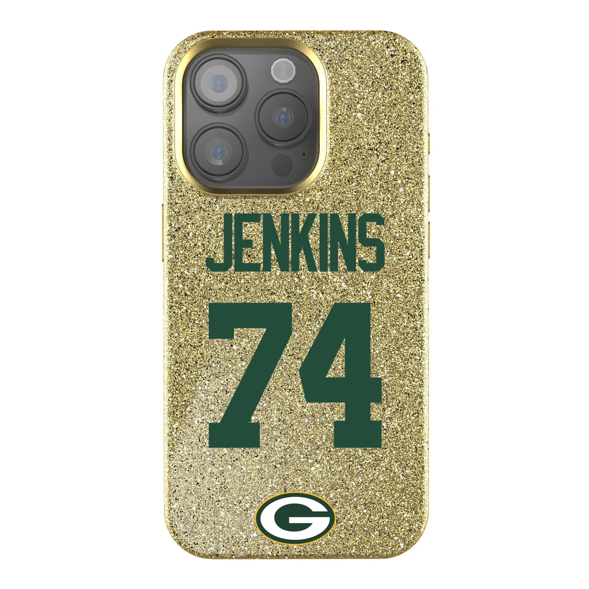 Elgton Jenkins Green Bay Packers 74 Ready Bling Phone Case