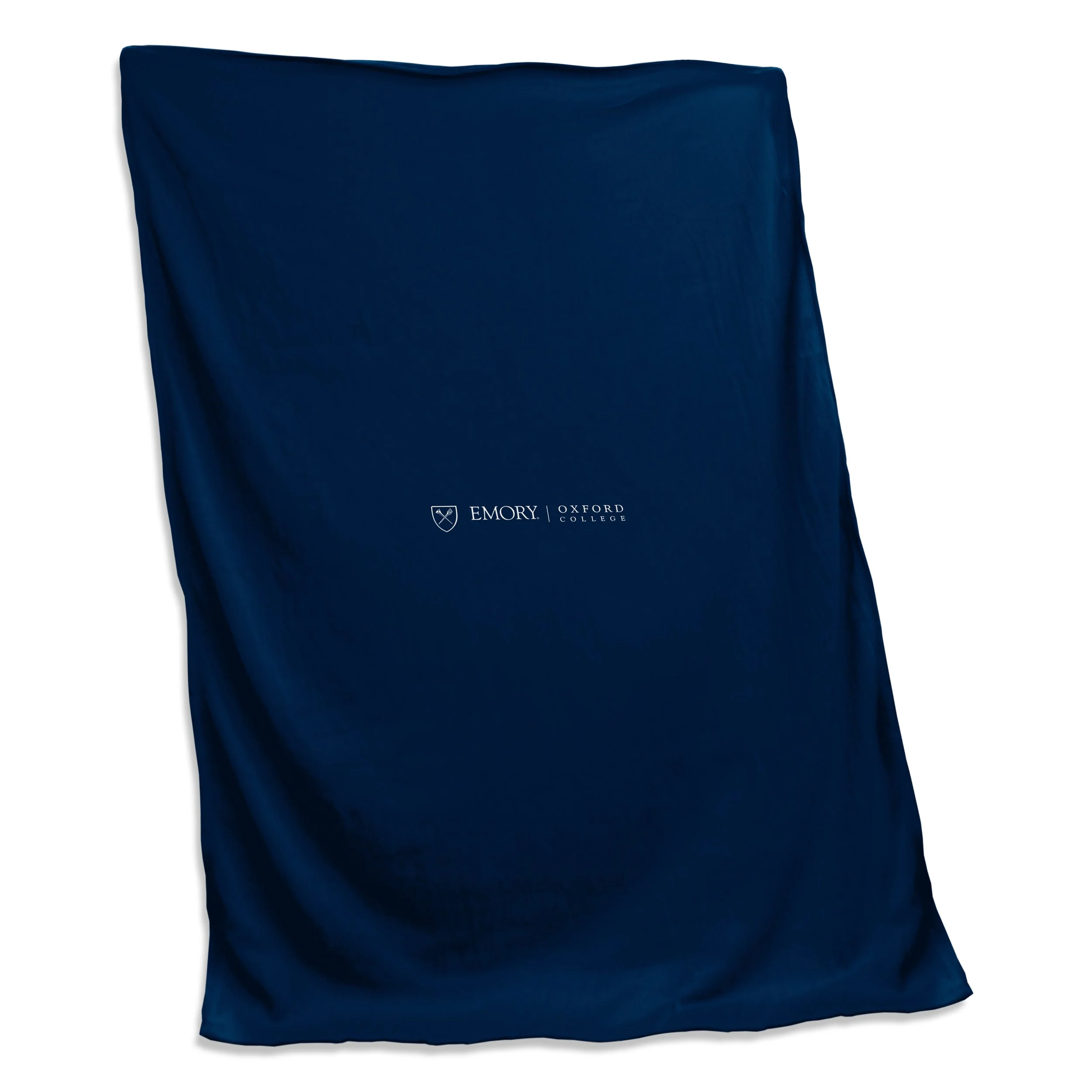 Emory U Oxford College Screened Sweatshirt Blanket