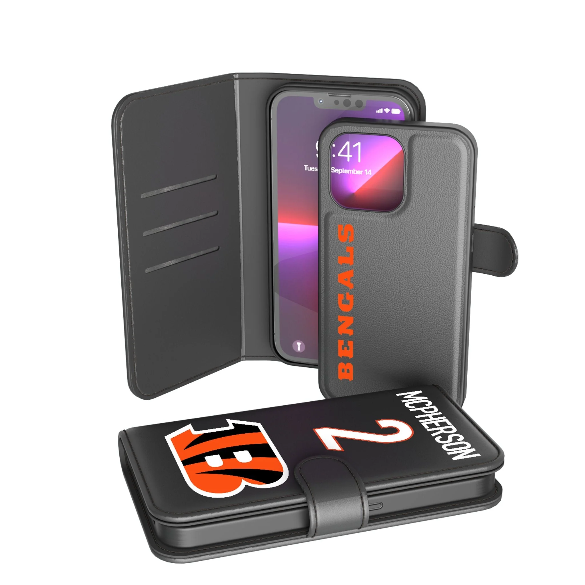 Evan McPherson Cincinnati Bengals 2 Ready Wallet Phone Case