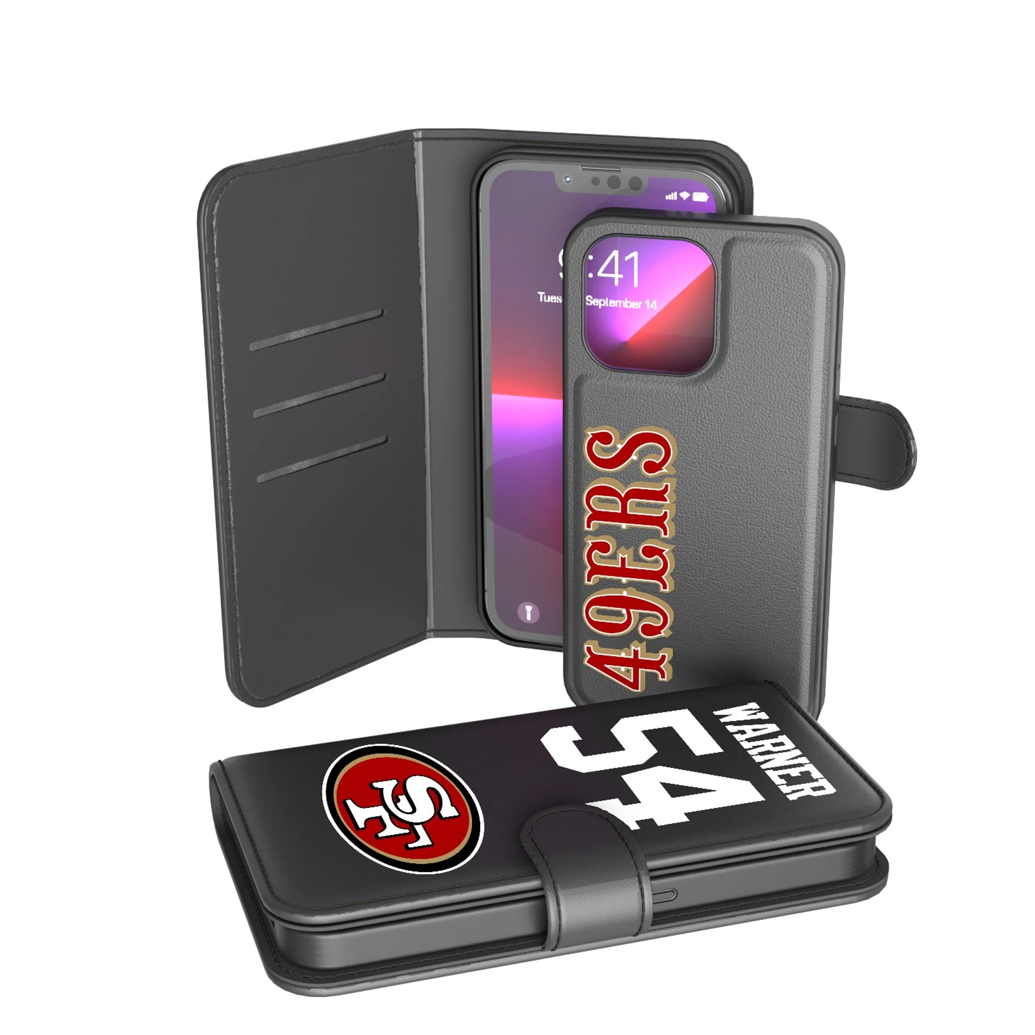 Fred Warner San Francisco 49ers 54 Ready Wallet Phone Case