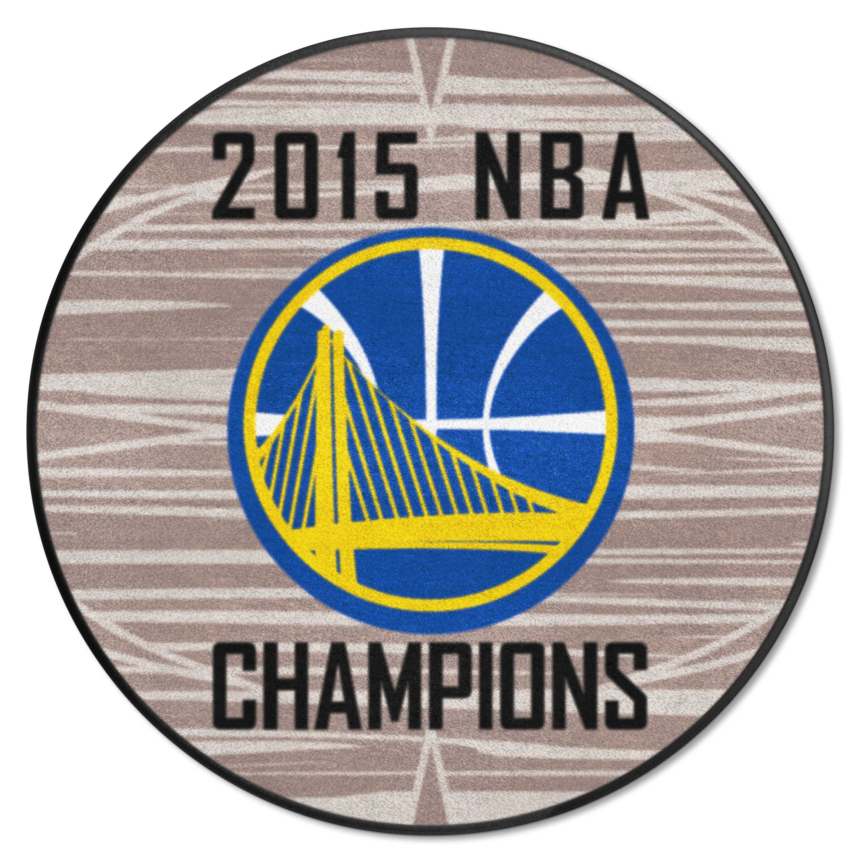 Golden State Warriors NBA Cham Basketball Mat
