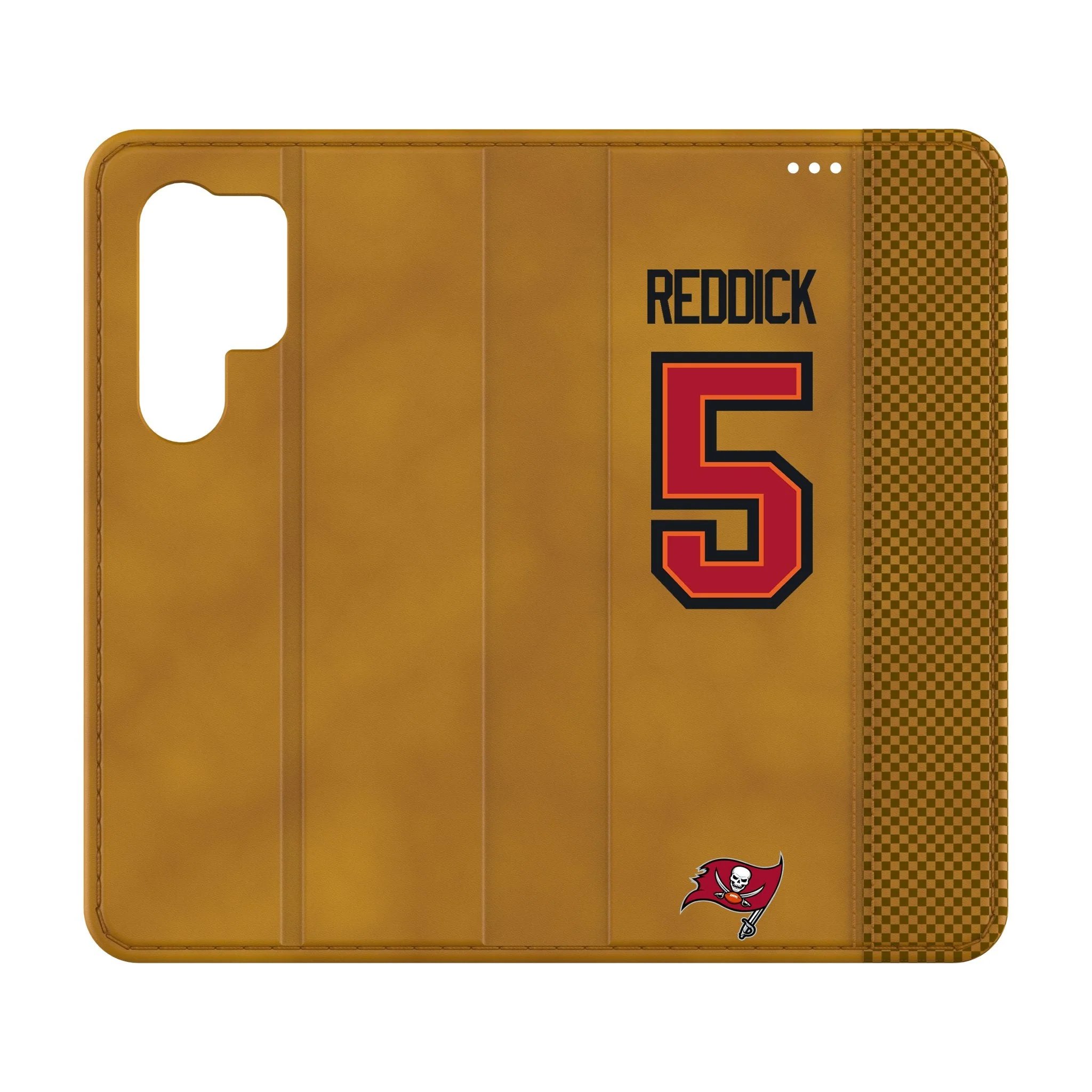 Haason Reddick Tampa Bay Buccaneers 5 Game Tactic Folio Phone Case for Samsung Galaxy