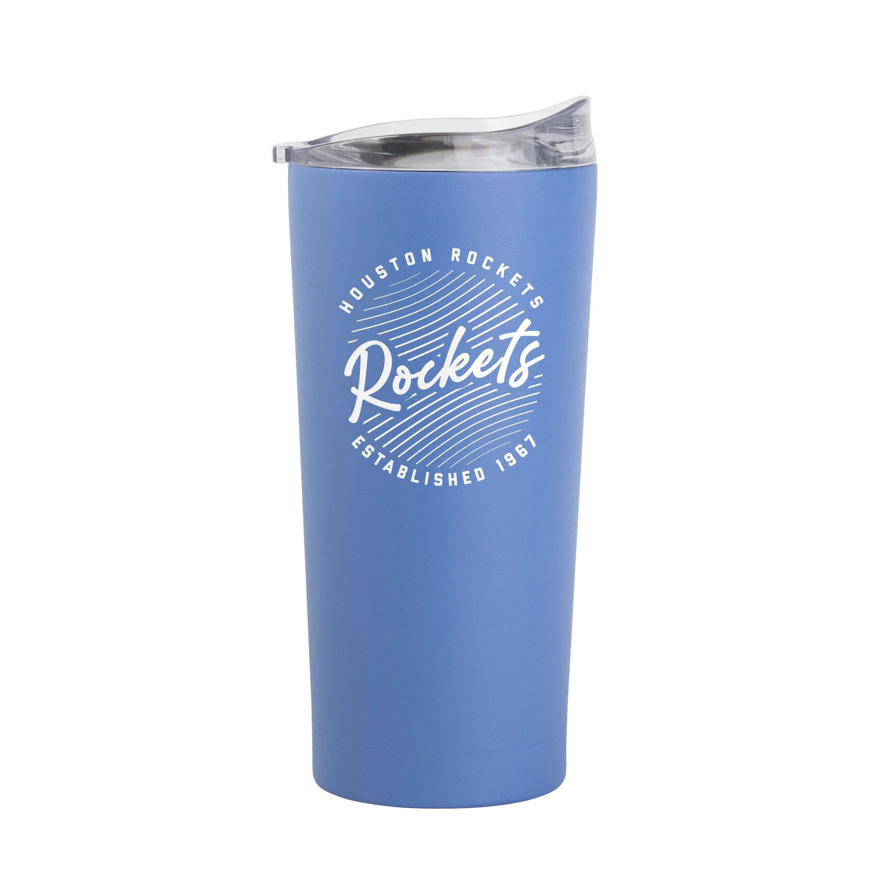 Houston Rockets 20oz Retro Script Arctic Powder Coat Tumbler - Image 2