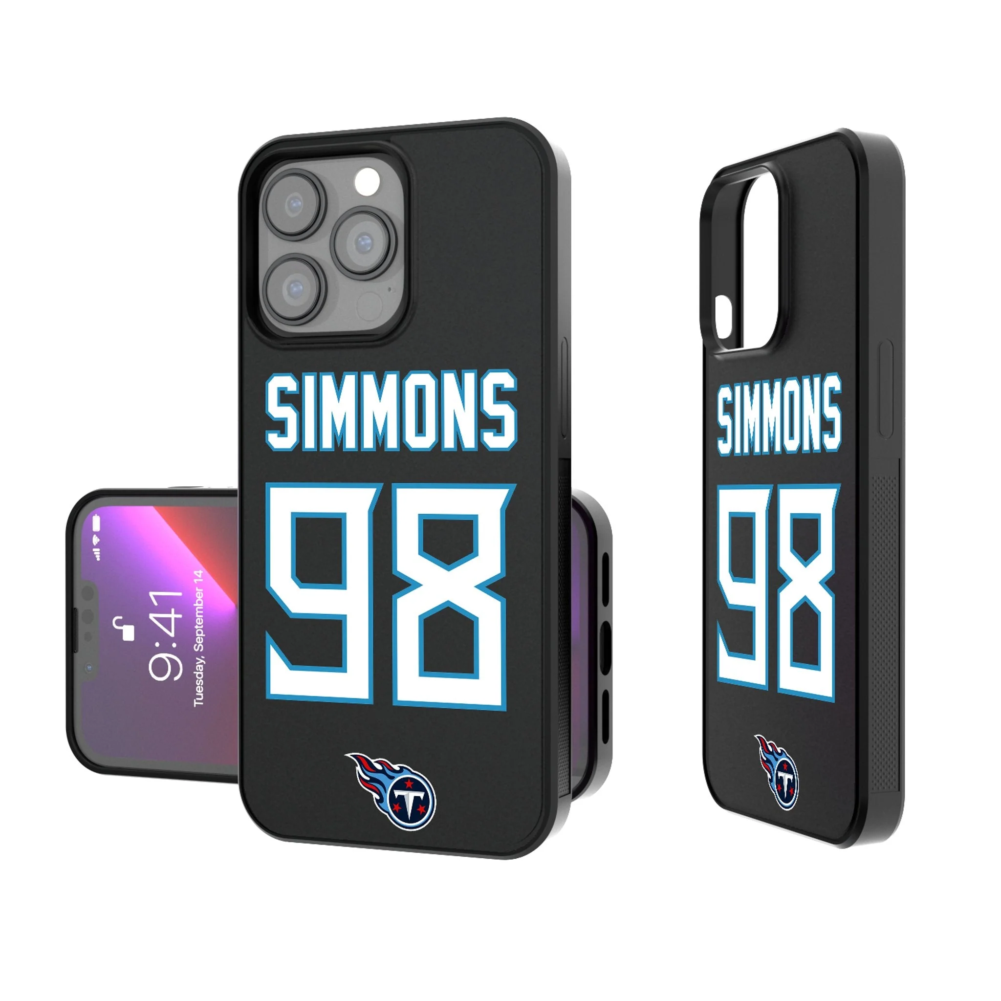 Jeffery Simmons Tennessee Titans 98 Ready Bump Phone Case