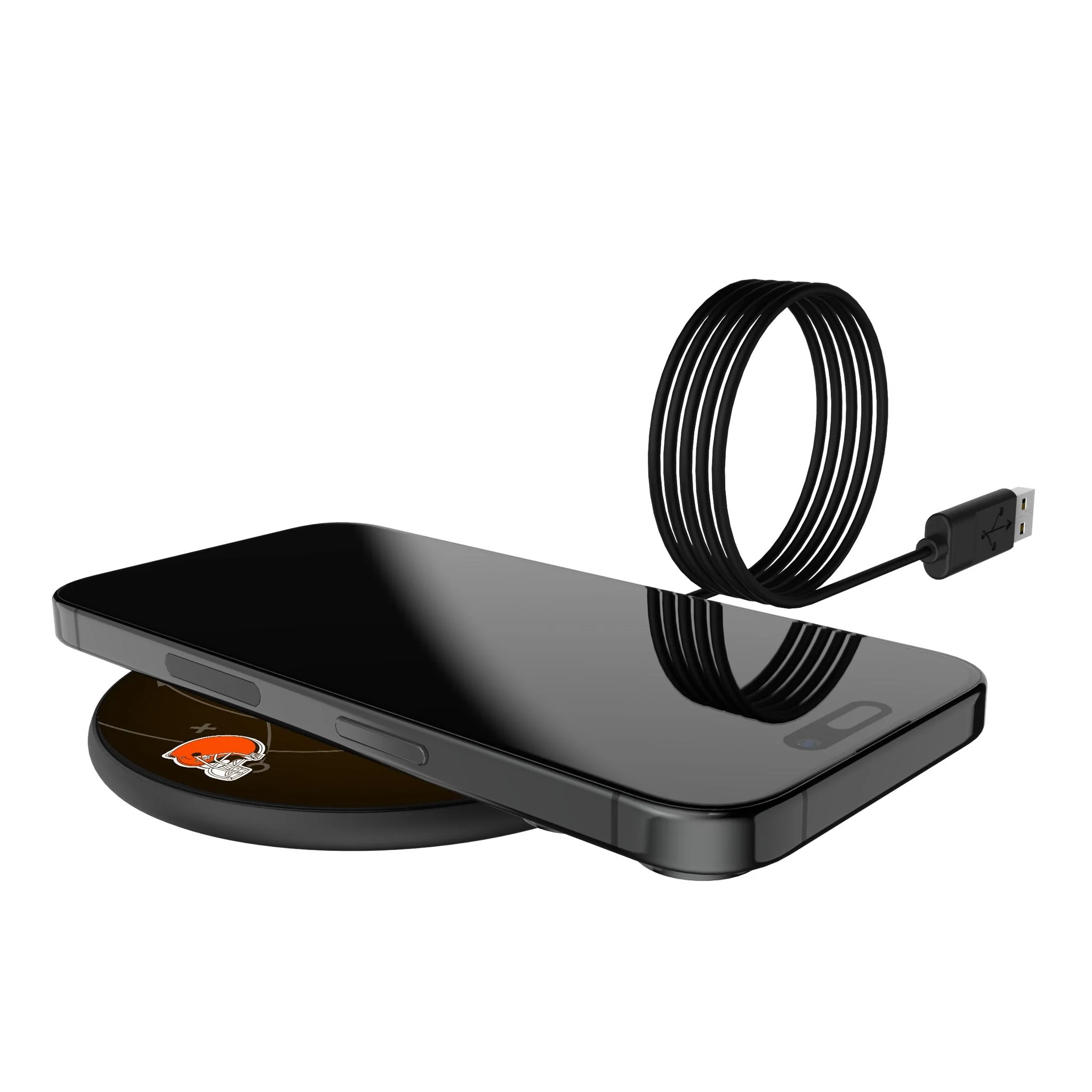 Joel Bitonio Cleveland Browns 75 Ready 15-Watt Wireless Charger - Image 5