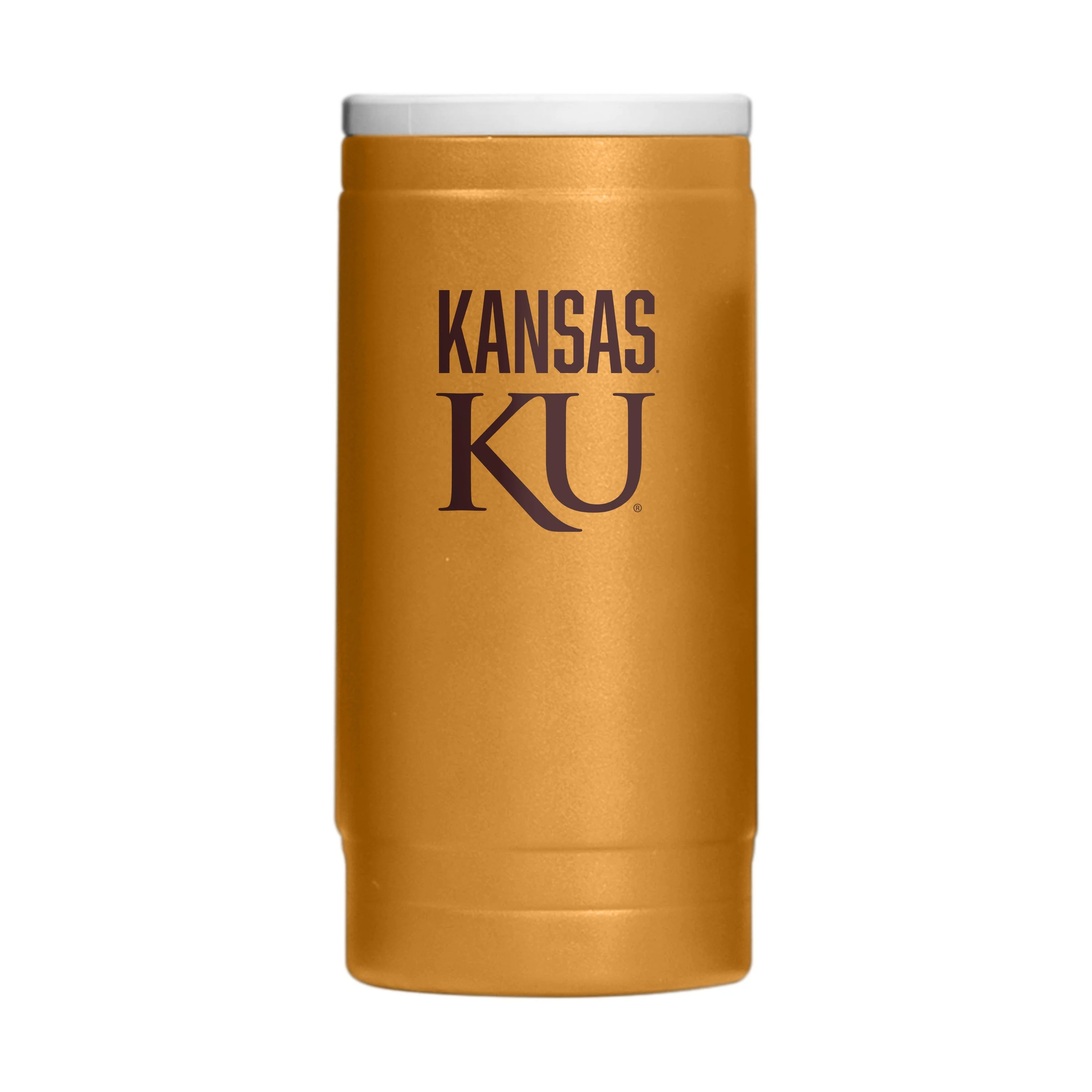 Kansas 12oz Huddle Powder Coat Slim Can Coolie