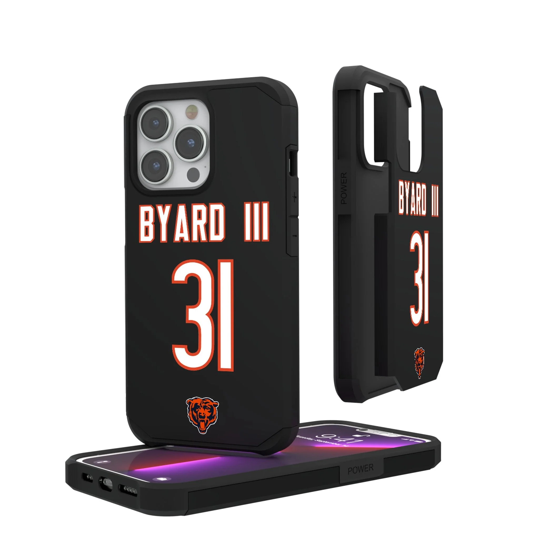 Kevin Byard III Chicago Bears 31 Ready Rugged Phone Case