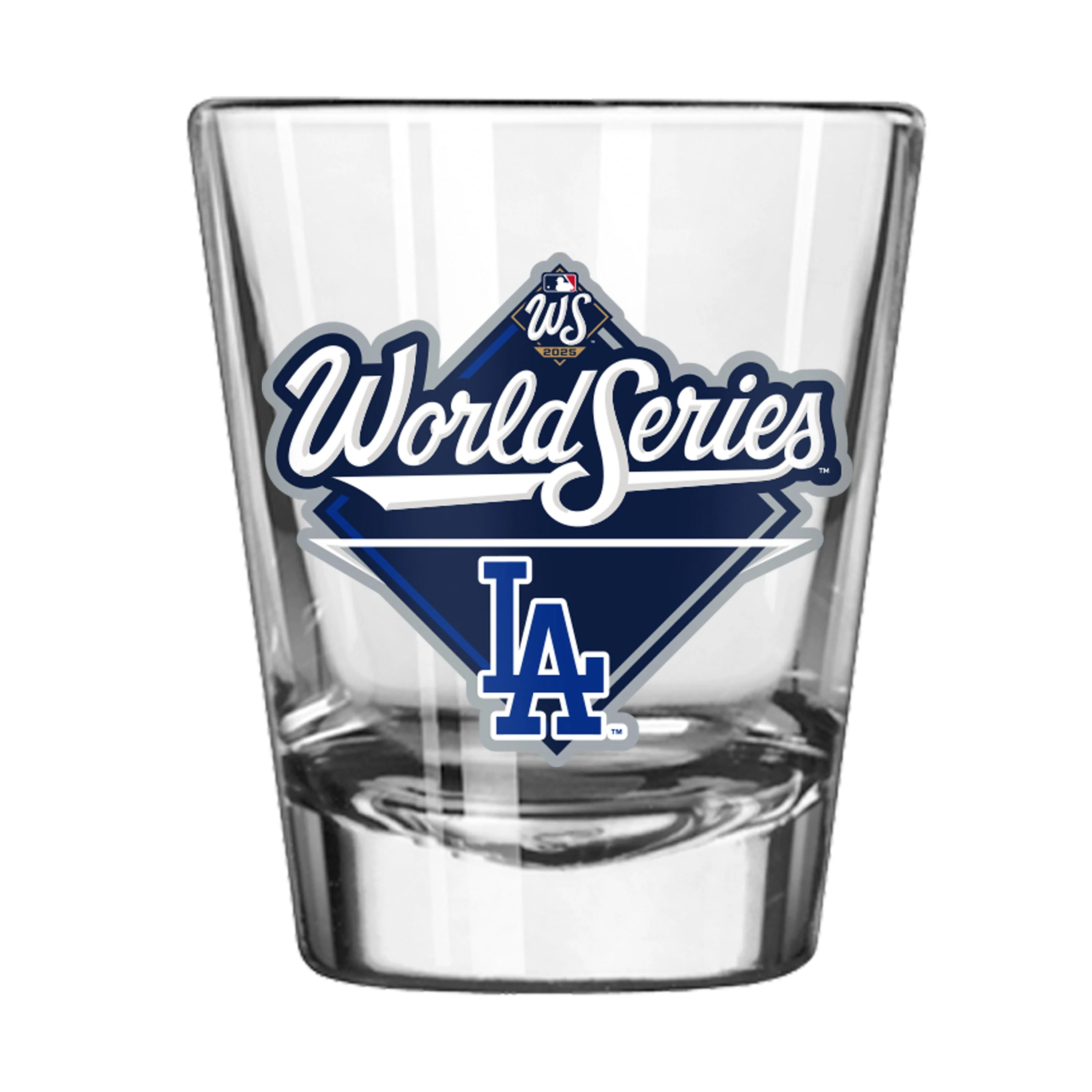 LA Dodgers 2025 World Series Bound 2oz Shot Glass
