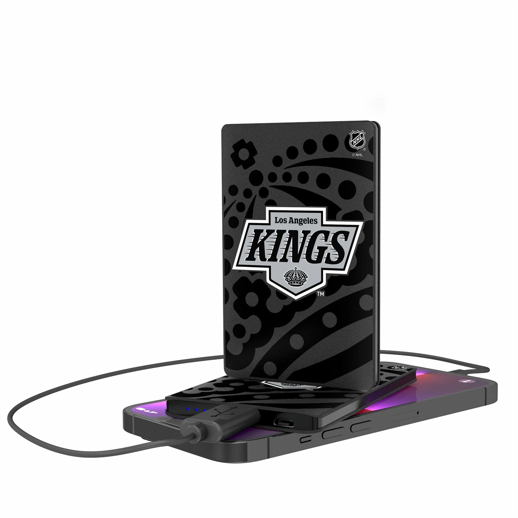 LA Kings Monocolor Tilt 2500mAh Credit Card Powerbank