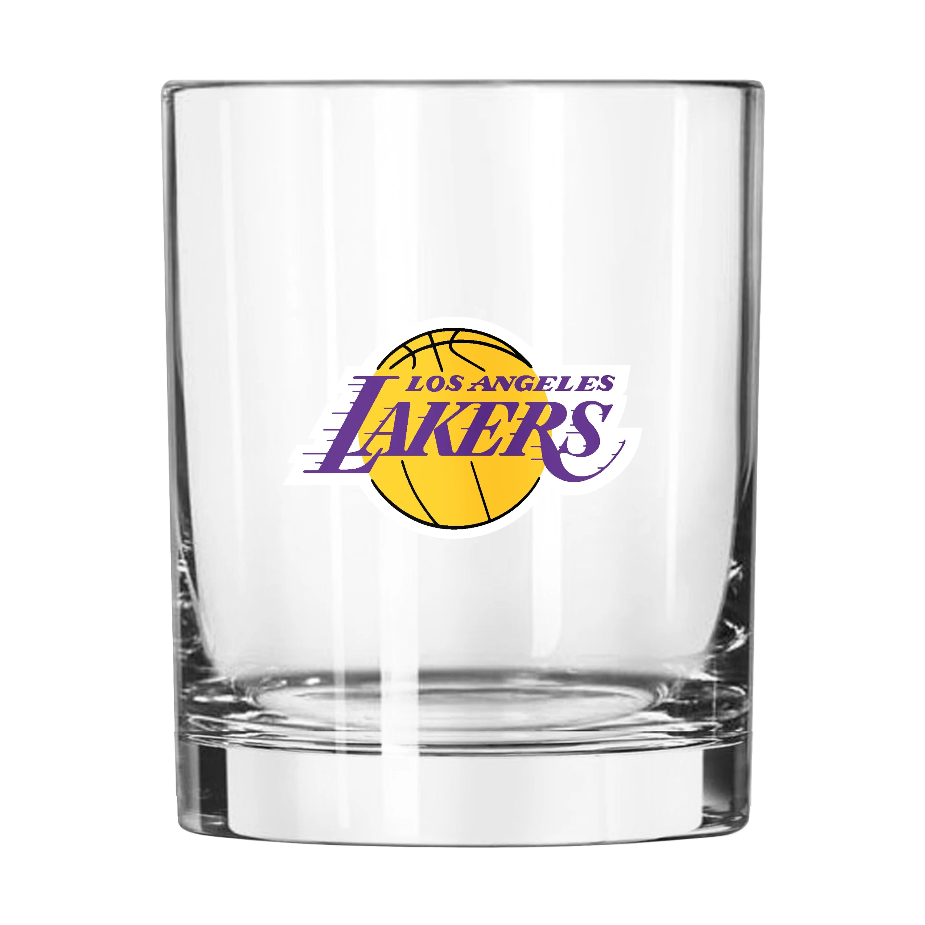 Los Angeles Lakers 14oz Letterman Rock Glass