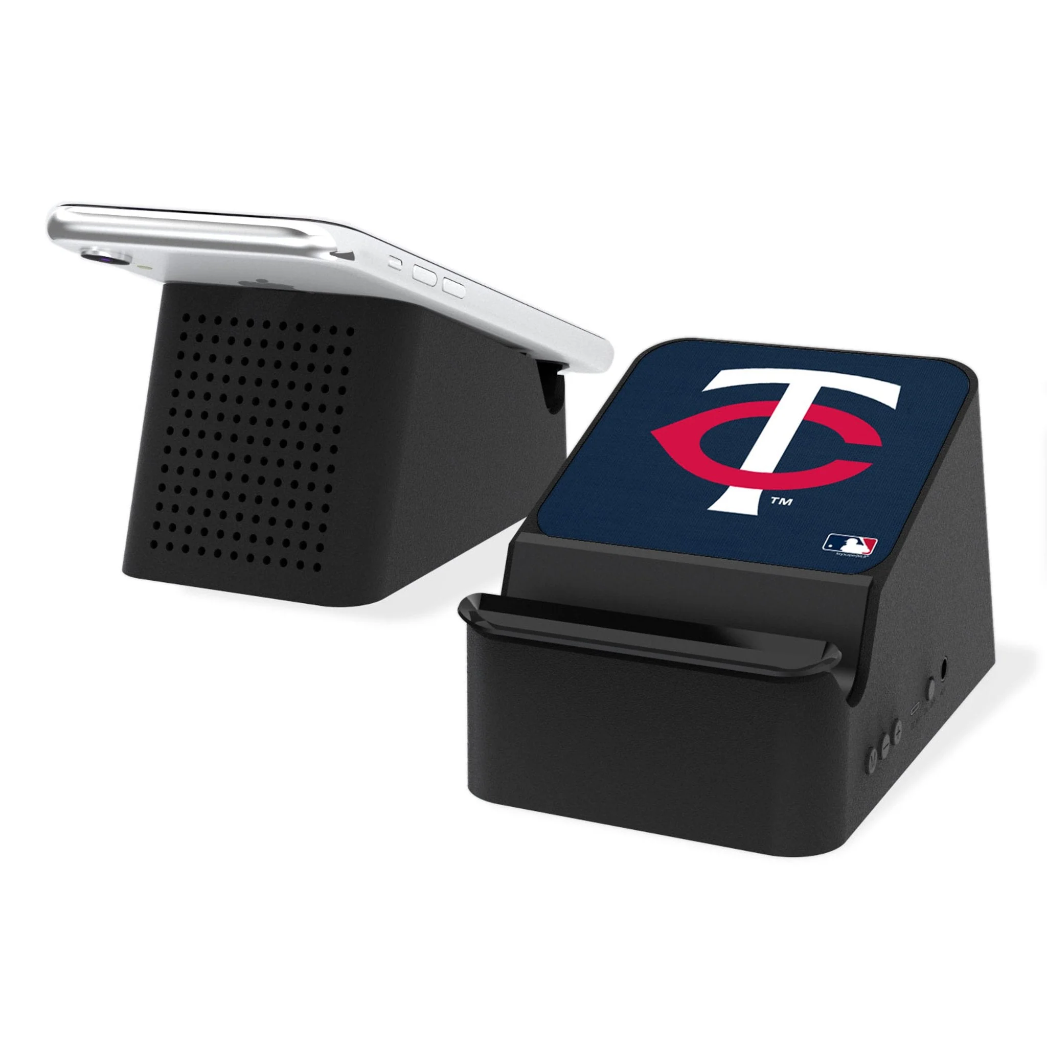 Minnesota Twins Solid Wireless Charging Station and Bluetooth Speaker