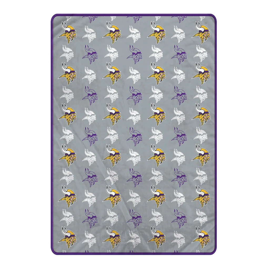 Minnesota Vikings - NFL Logo Roll Ultra Cozy Oversized 66x80" Blanket