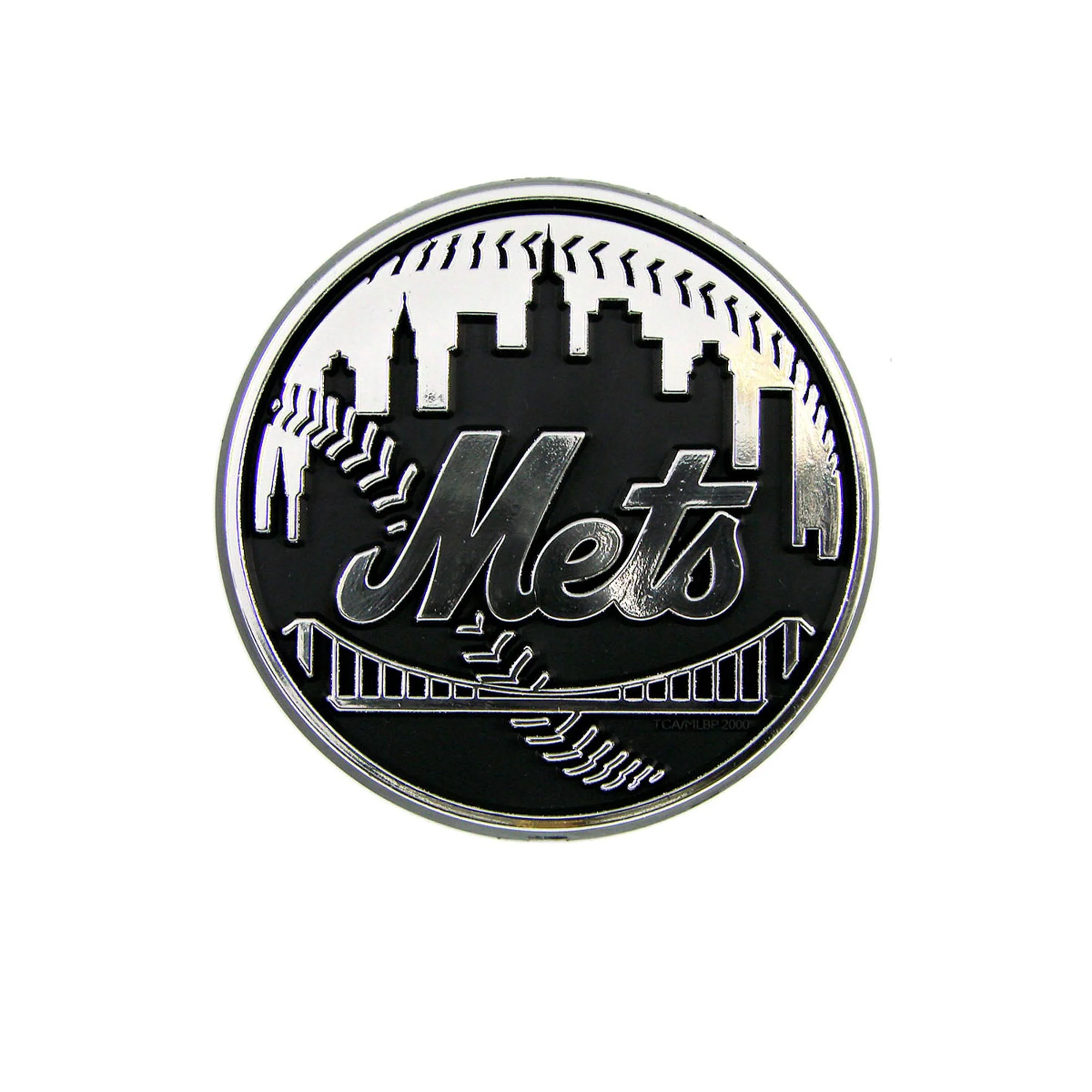 MLB - New York Mets Plastic Chrome Emblem