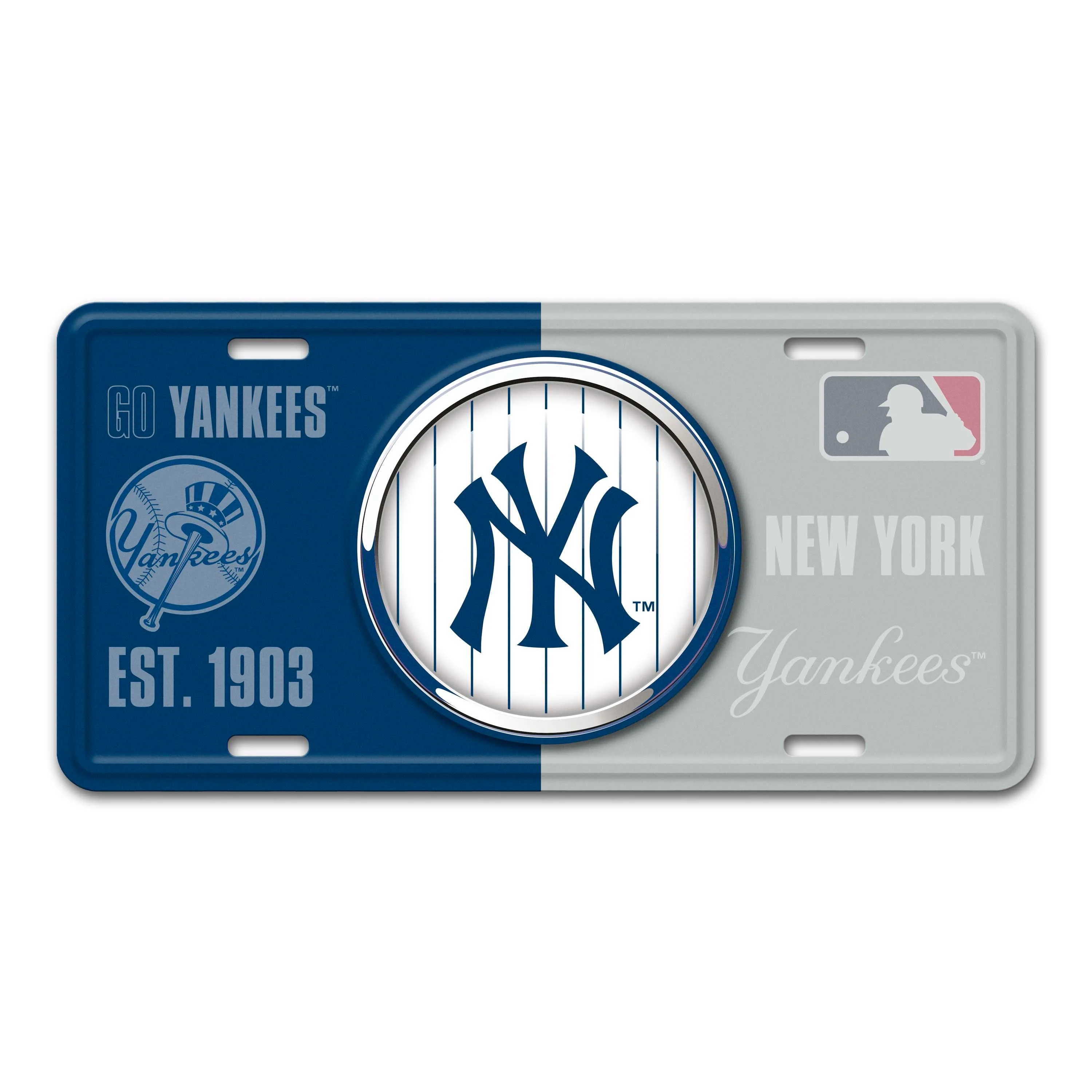 MLB - New York Yankees Embossed Metal License Plate