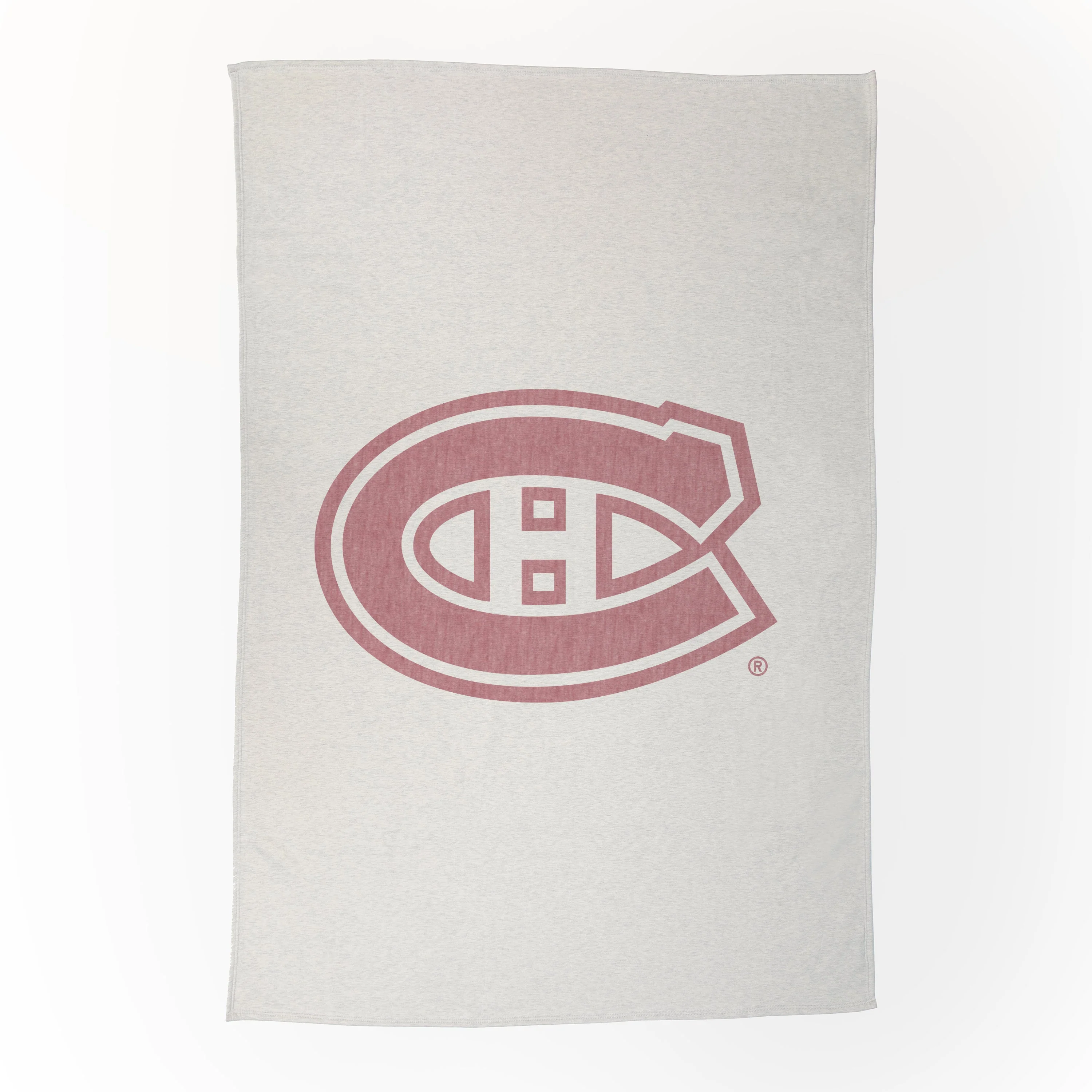 Montreal Canadiens Oversized Logo Sublimated Sweatshirt Blanket