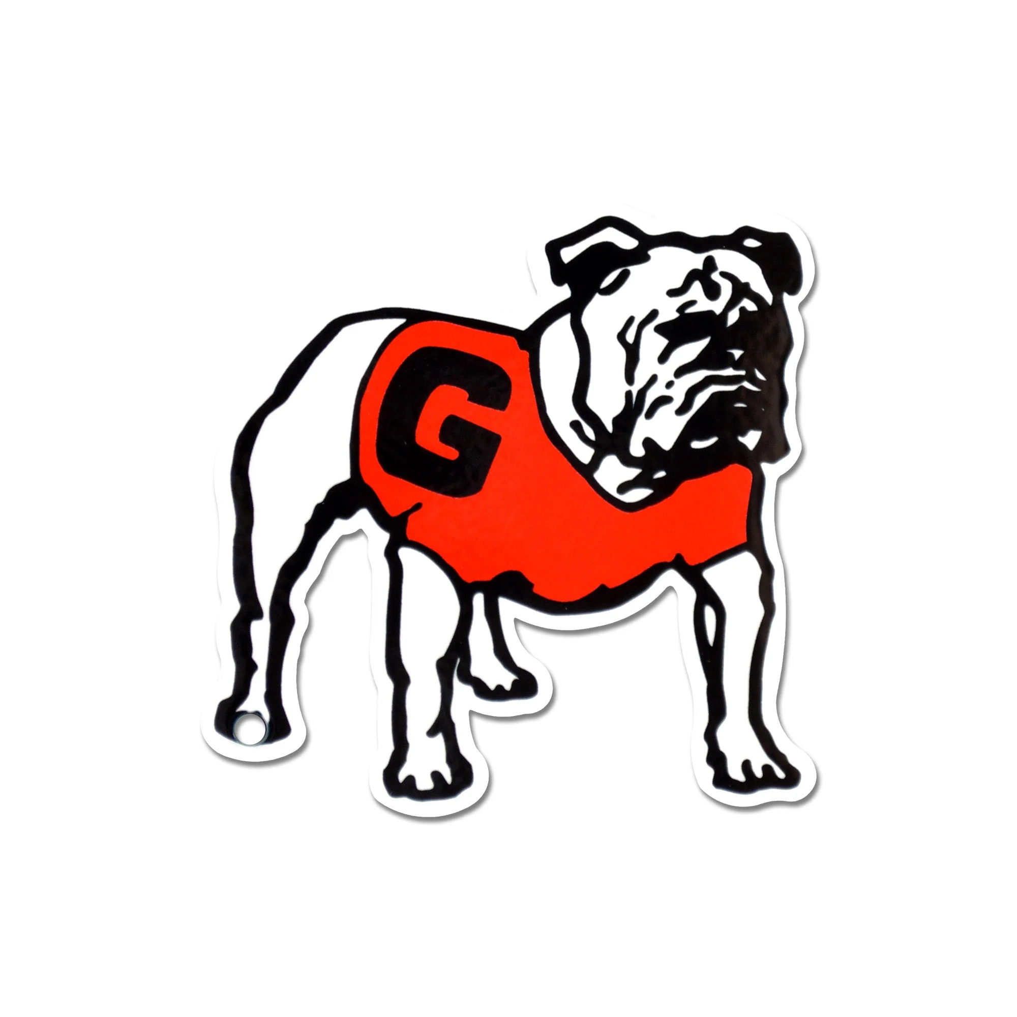 Georgia Bulldogs - Vintage Bulldog Steel Super Magnet