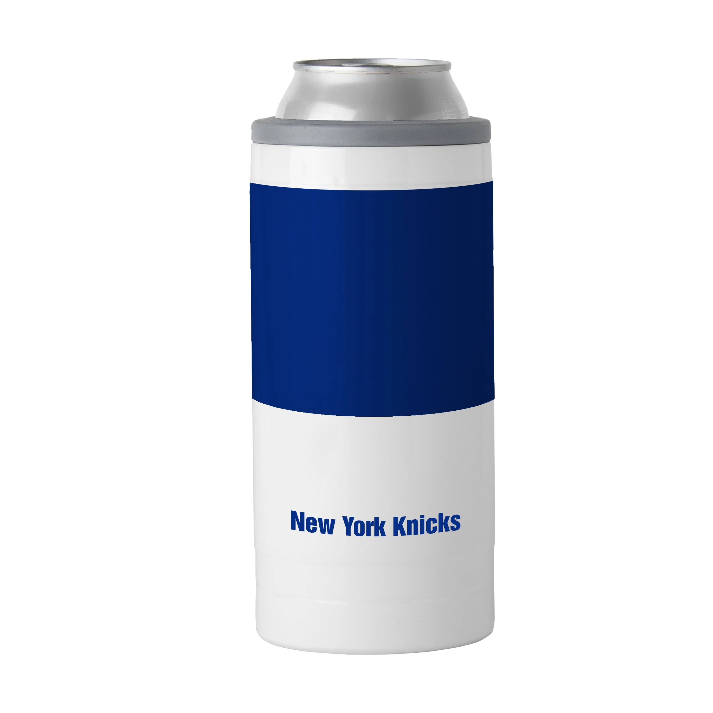 New York Knicks 12oz Colorblock Slim Can Coolie - Image 2