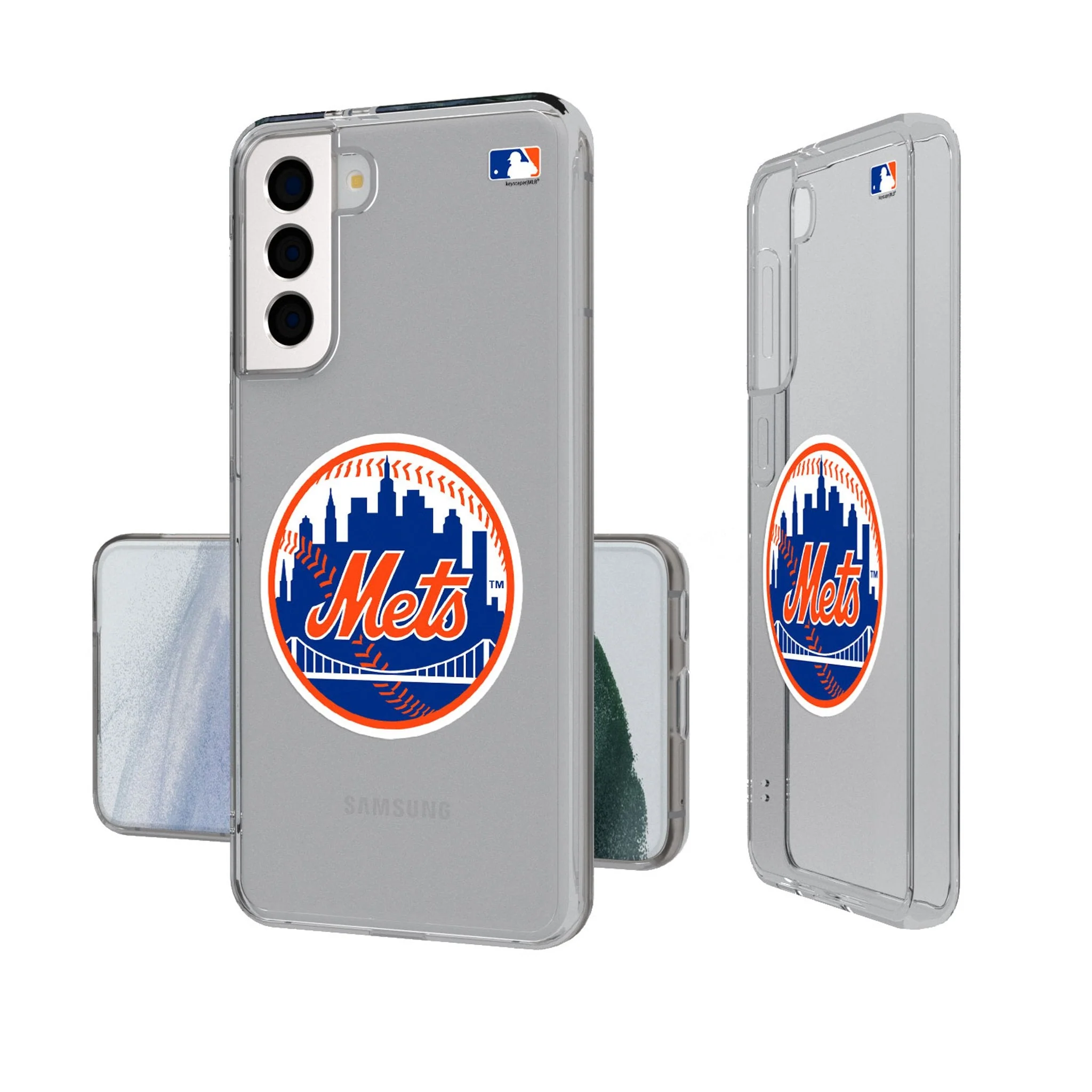 New York Mets Insignia Clear Phone Case