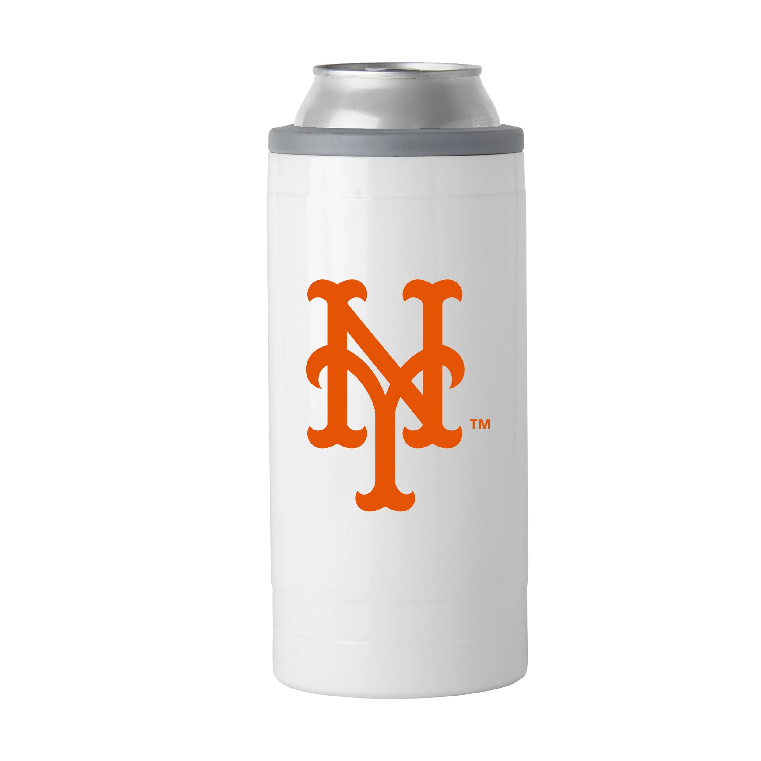 New York Mets  Letterman 12 oz Slim Can Coolie - Image 2