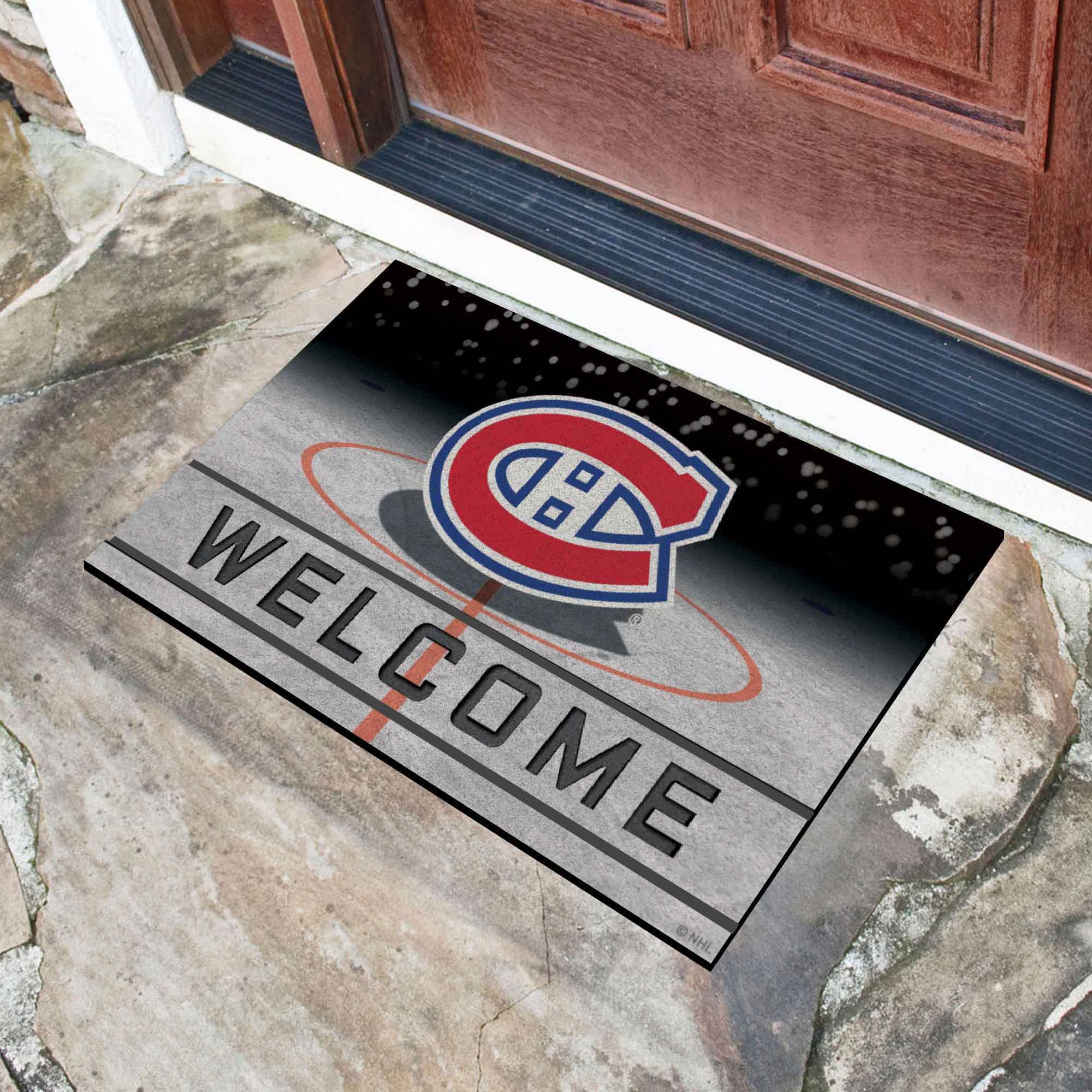 NHL - Montreal Canadiens Crumb Rubber Door Mat - Image 2